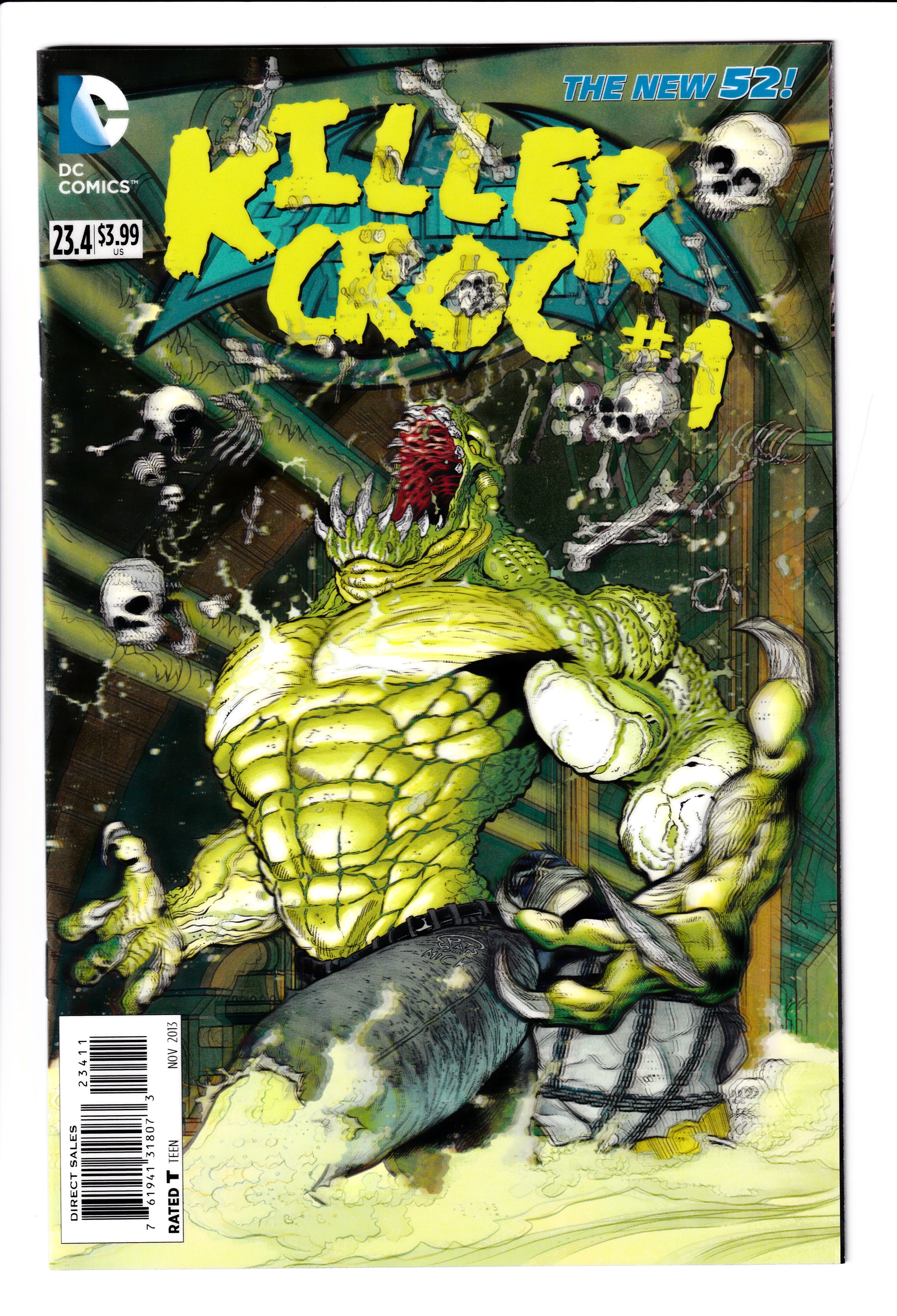 Batman and Robin #23.4 Lenticular Var. NM (9.8) (2013)