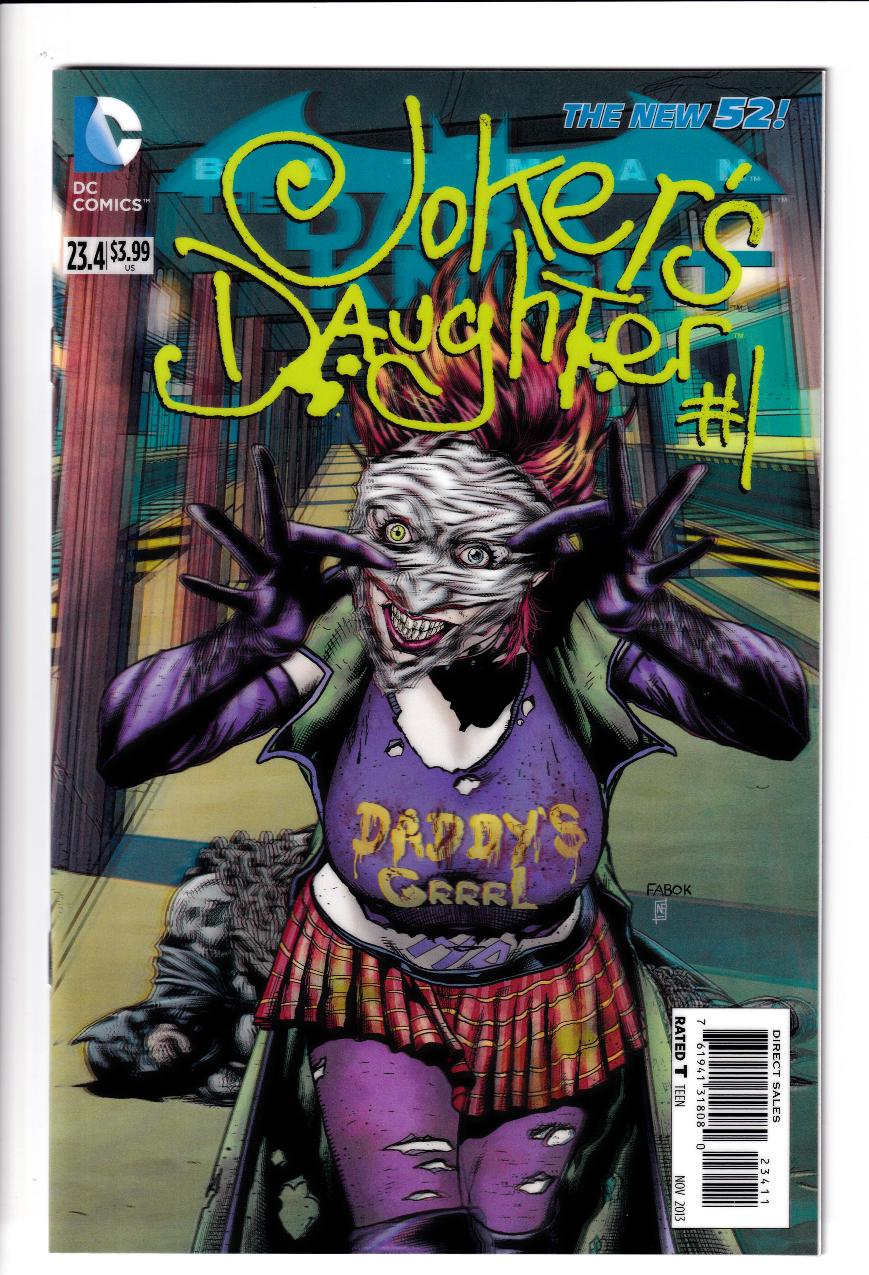 Batman The Dark Knight #23.4 Lenticular Var. NM (9.8) (2013)