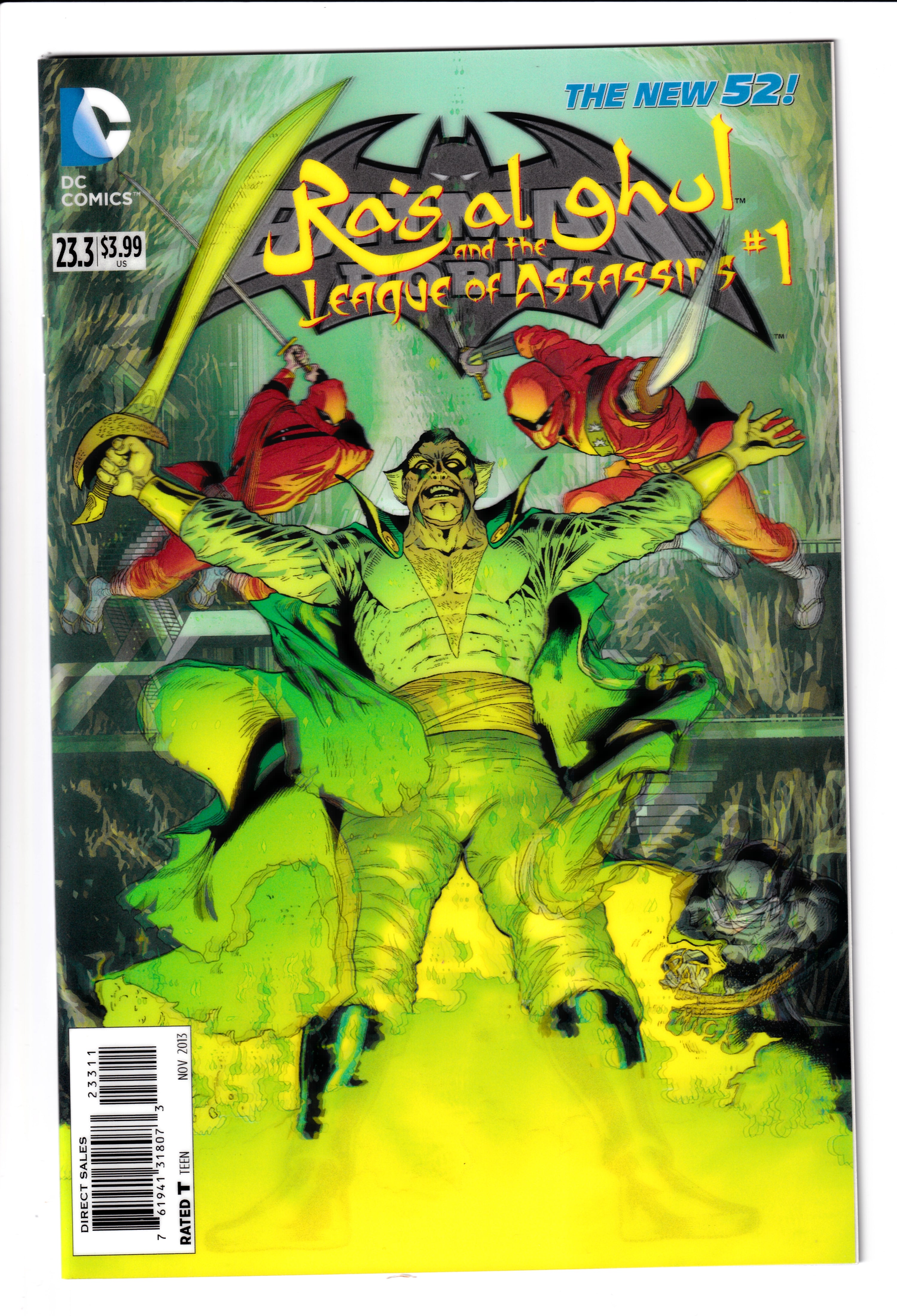 Batman and Robin #23.3 Lenticular Var. NM (9.8) (2013)