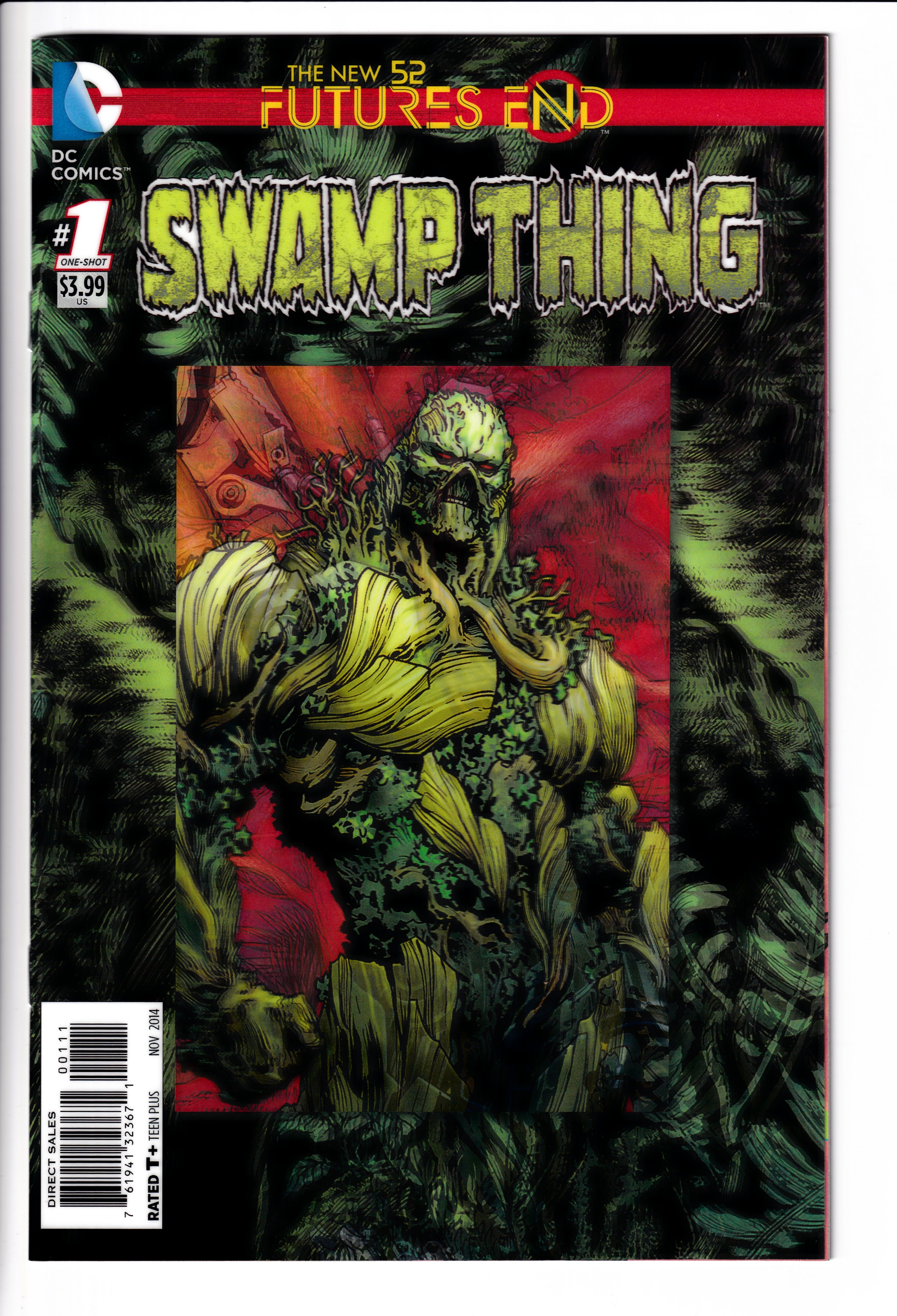 Swamp Thing: Futures End Lenticular NM (9.8) (2014)