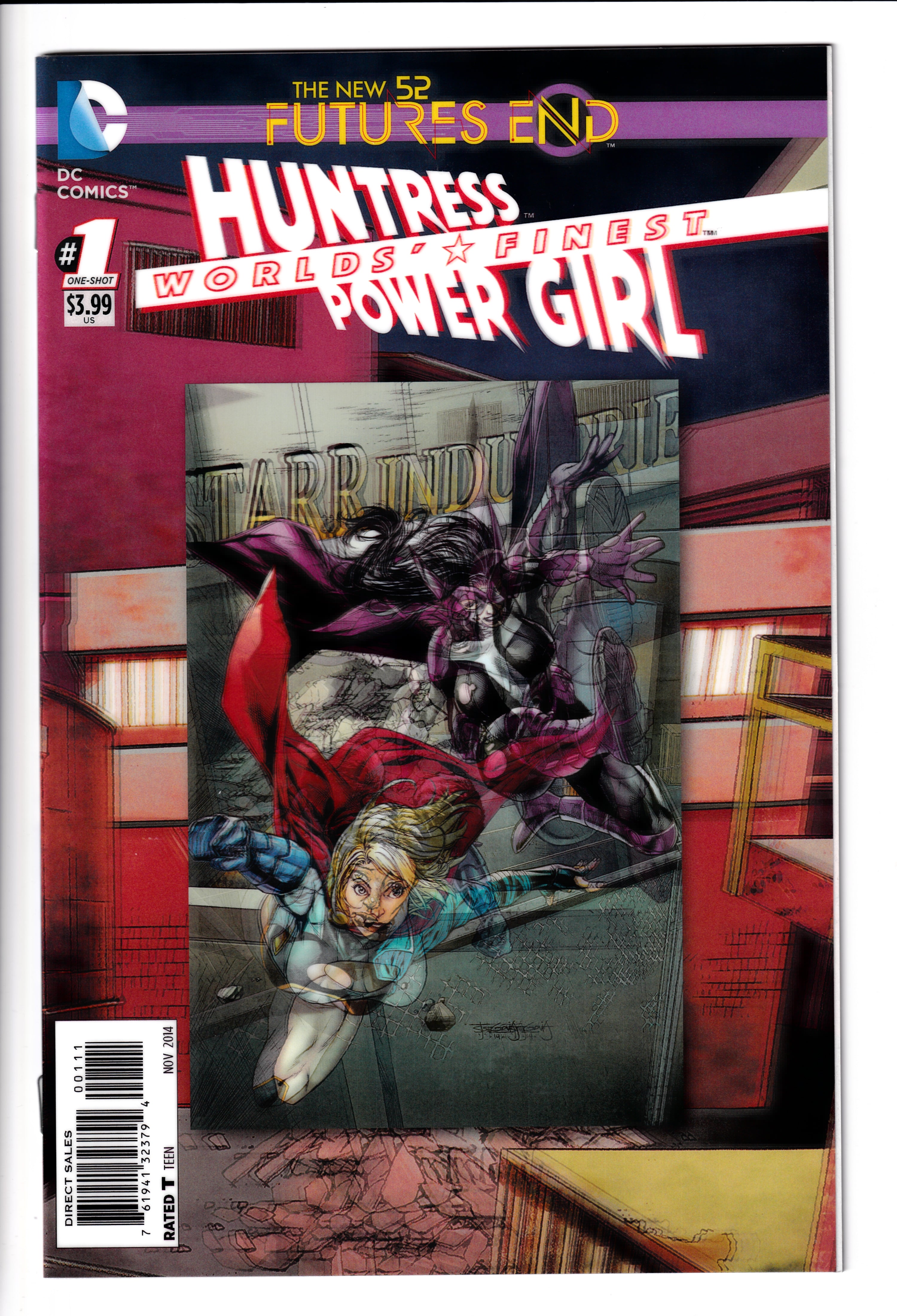 World's Finest: Futures End #1 Lenticular NM (9.8) (2014)