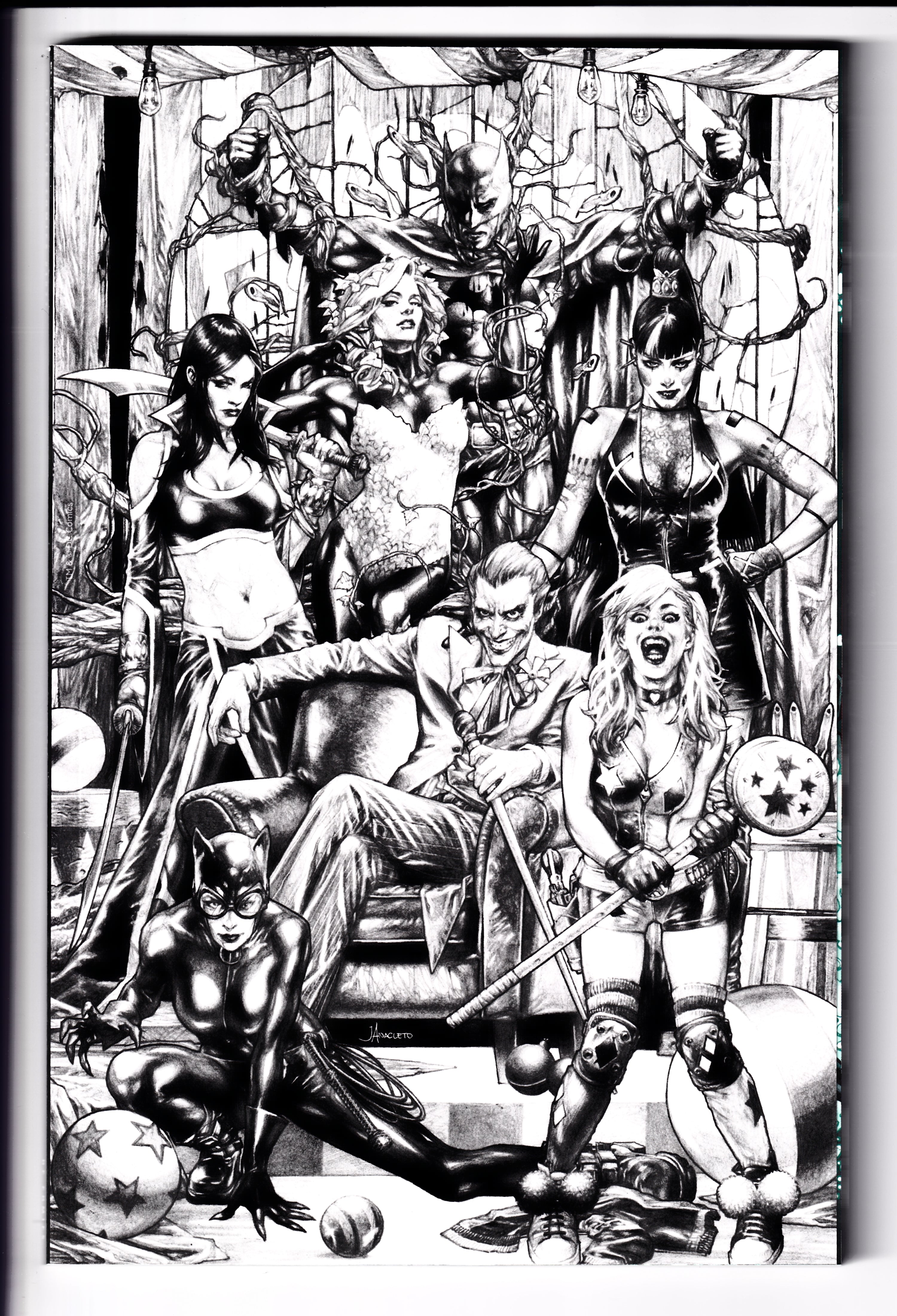 Detective Comics #1027 Anaceleto B&W Virgin Exclusive NM (9.6) (2020)