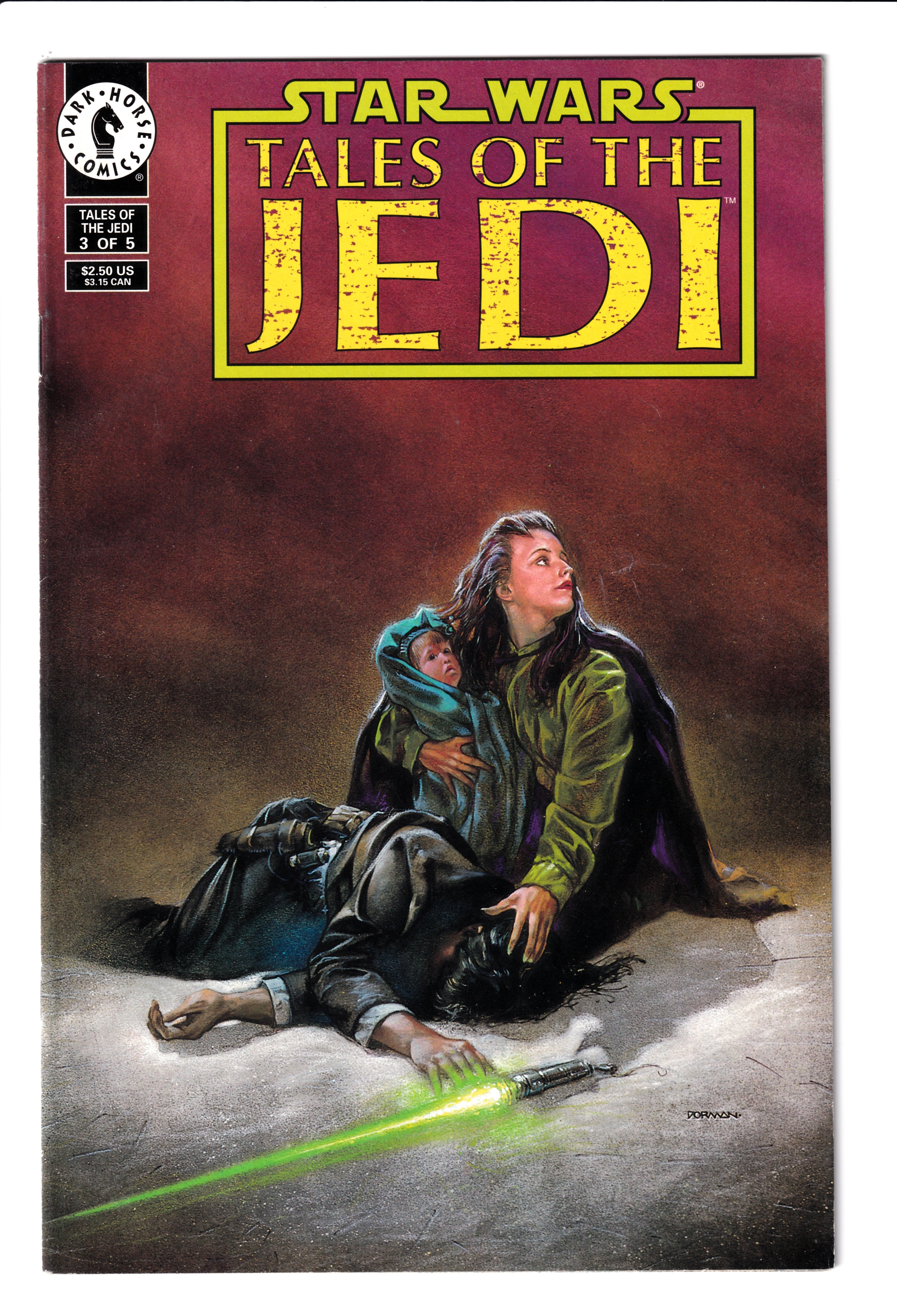 Star Wars: Tales of the Jedi #3 NM (9.0) (1993)