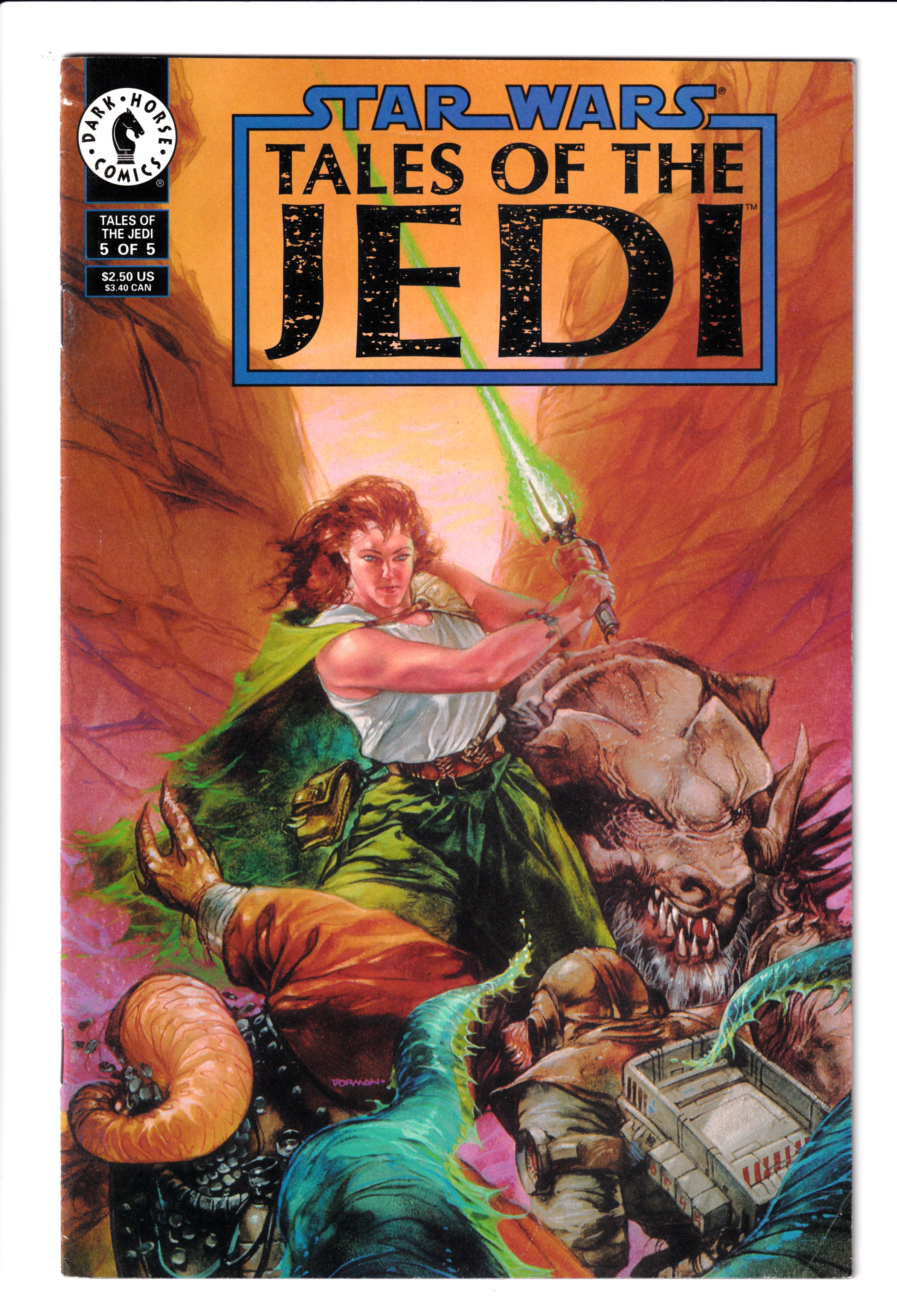 Star Wars: Tales of the Jedi #5 Mid Grade (1994)