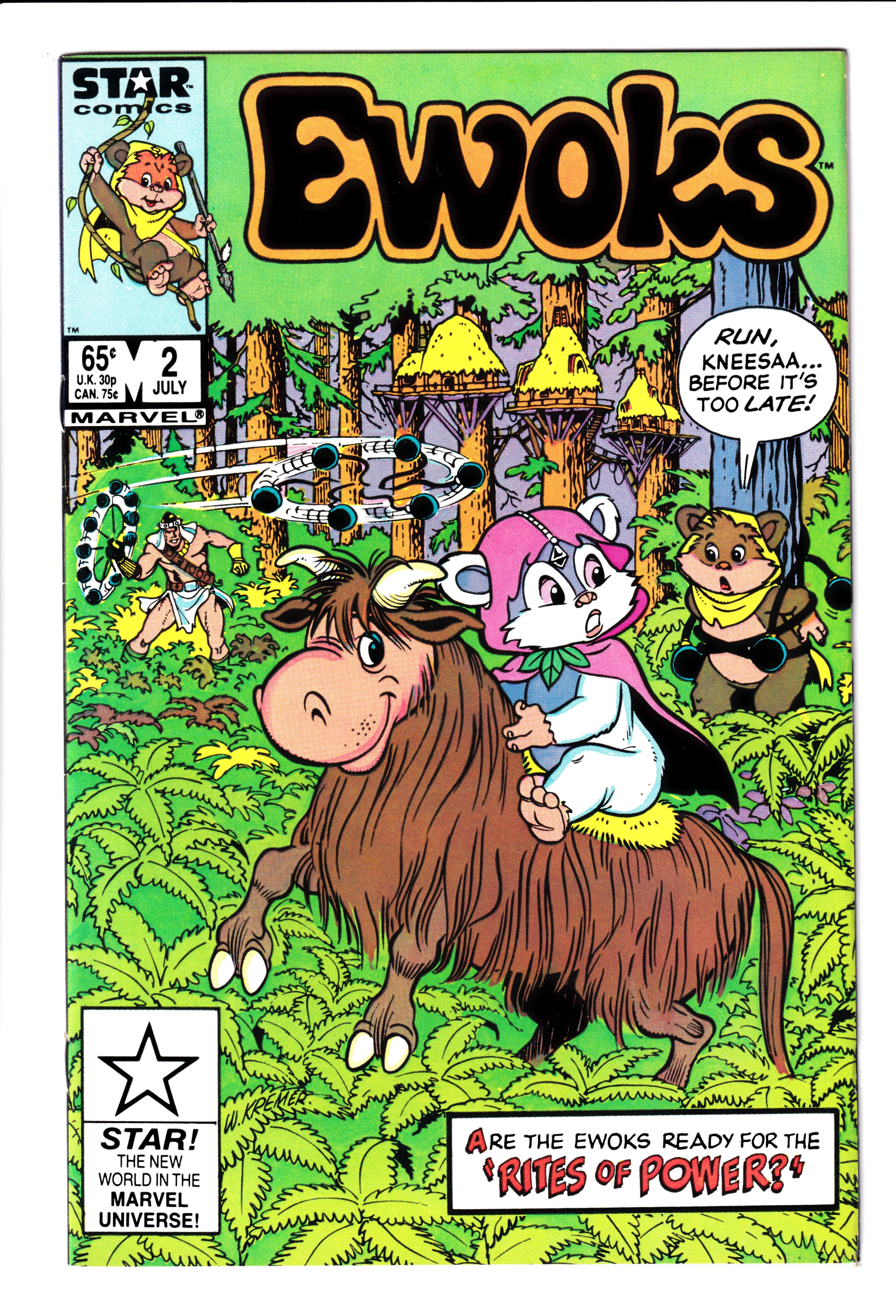 Ewoks #2 NM (9.2) (1985)