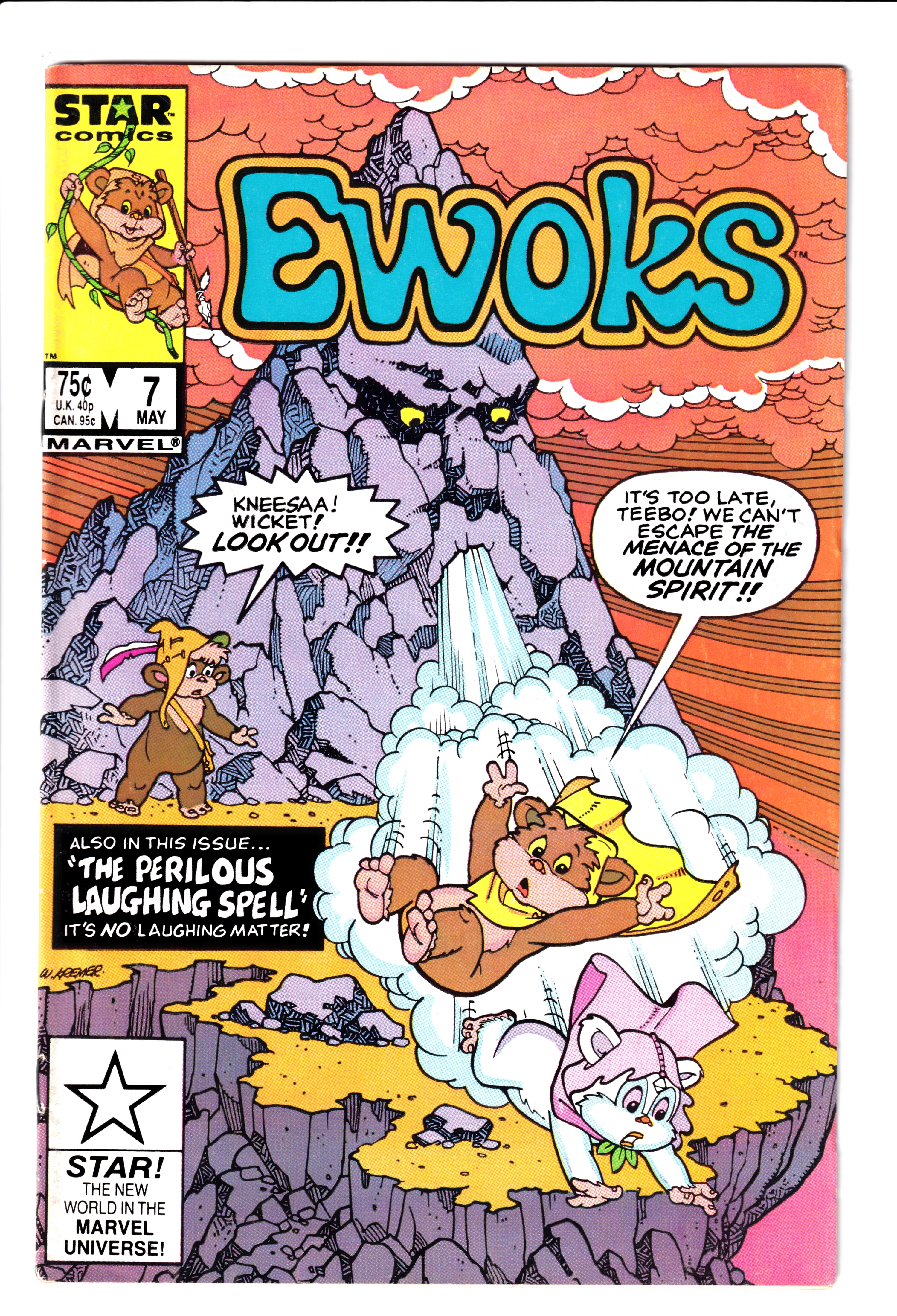 Ewoks #7 Mid Grade (1985)