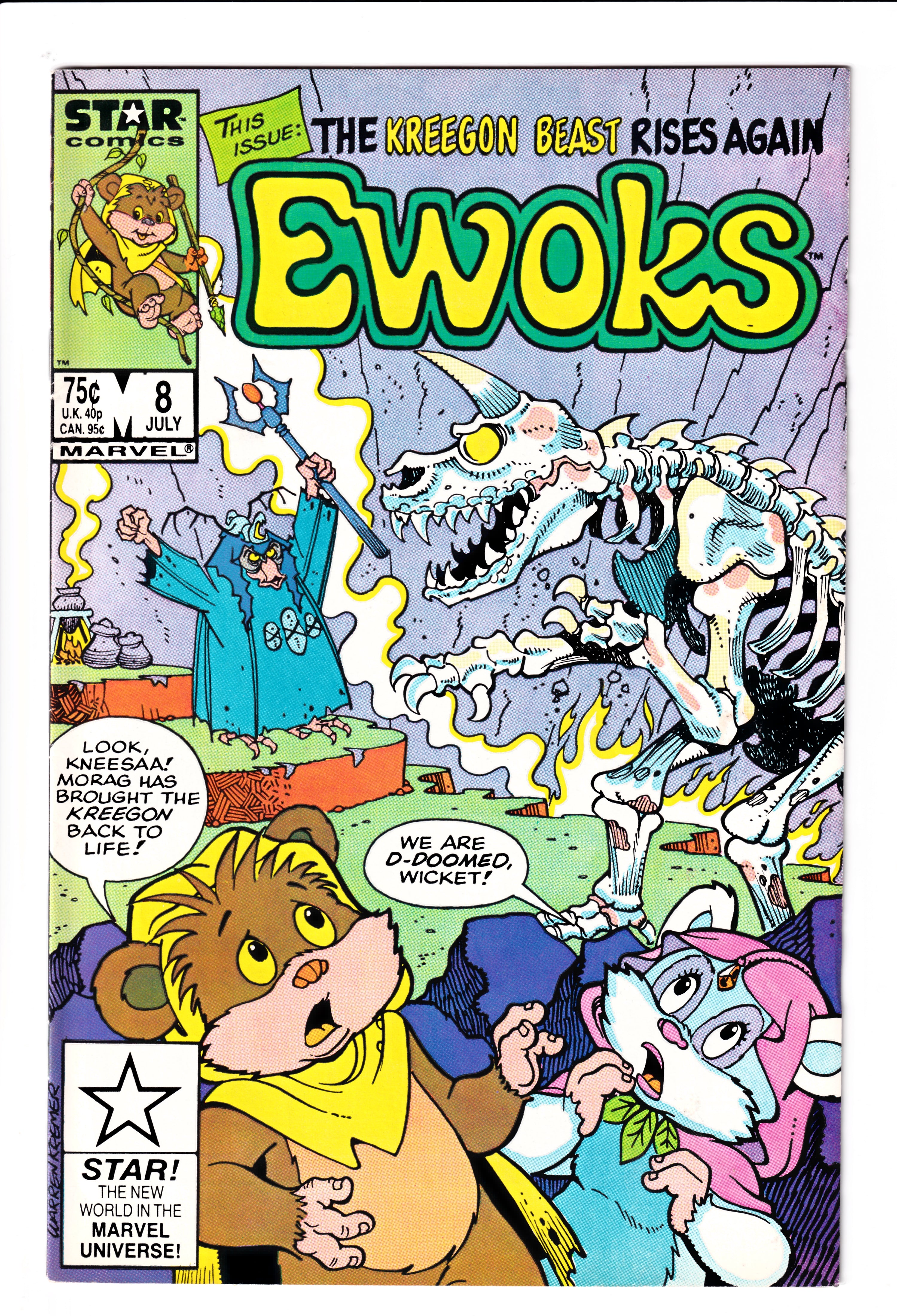 Ewoks #8 VF (8.5) (1986)