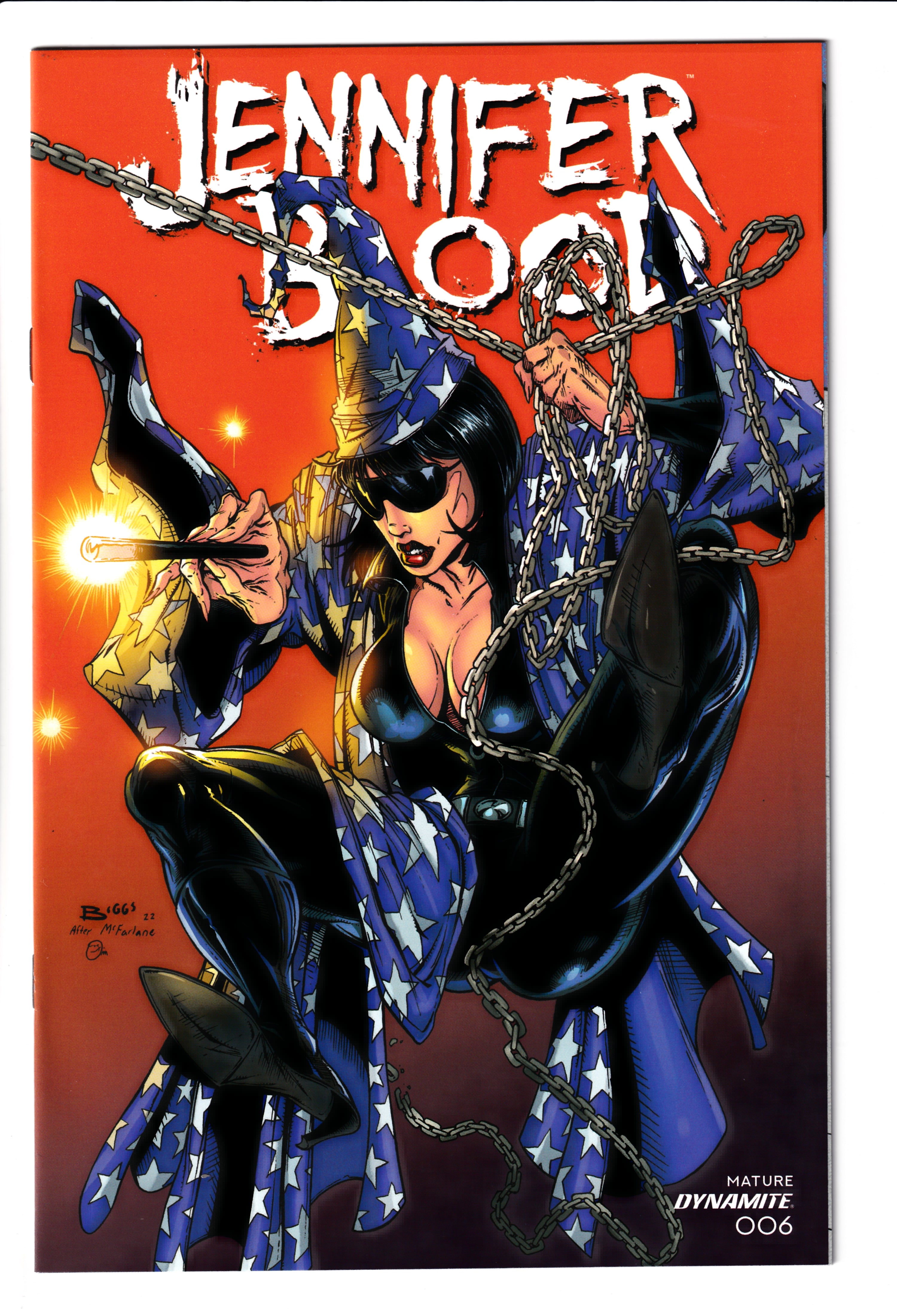 Jennifer Blood #6 Wizard Homage NM (9.8) (2022)