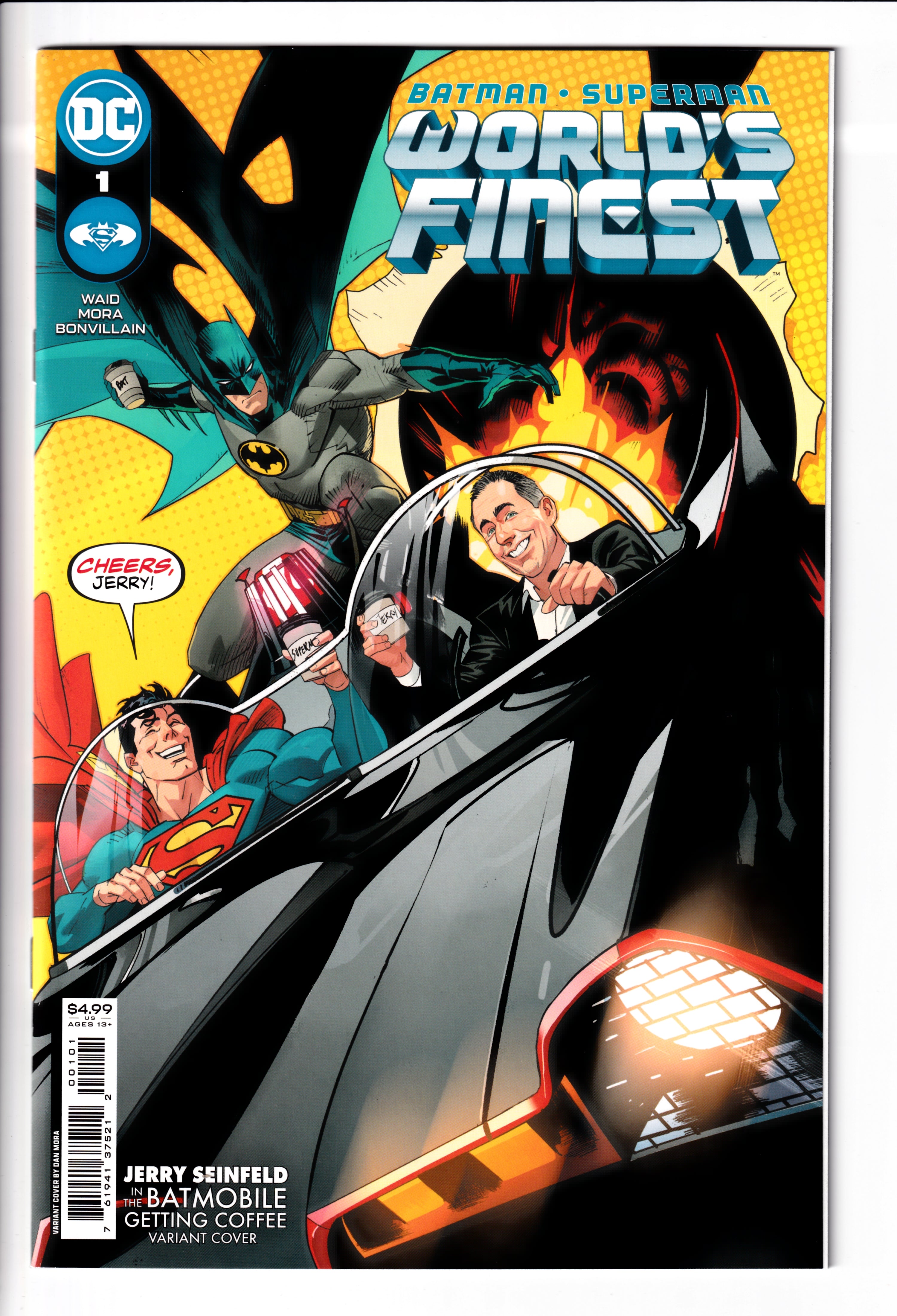 Batman / Superman: Worlds Finest #1 Jerry Seinfeld Var. NM (9.8) (2022)