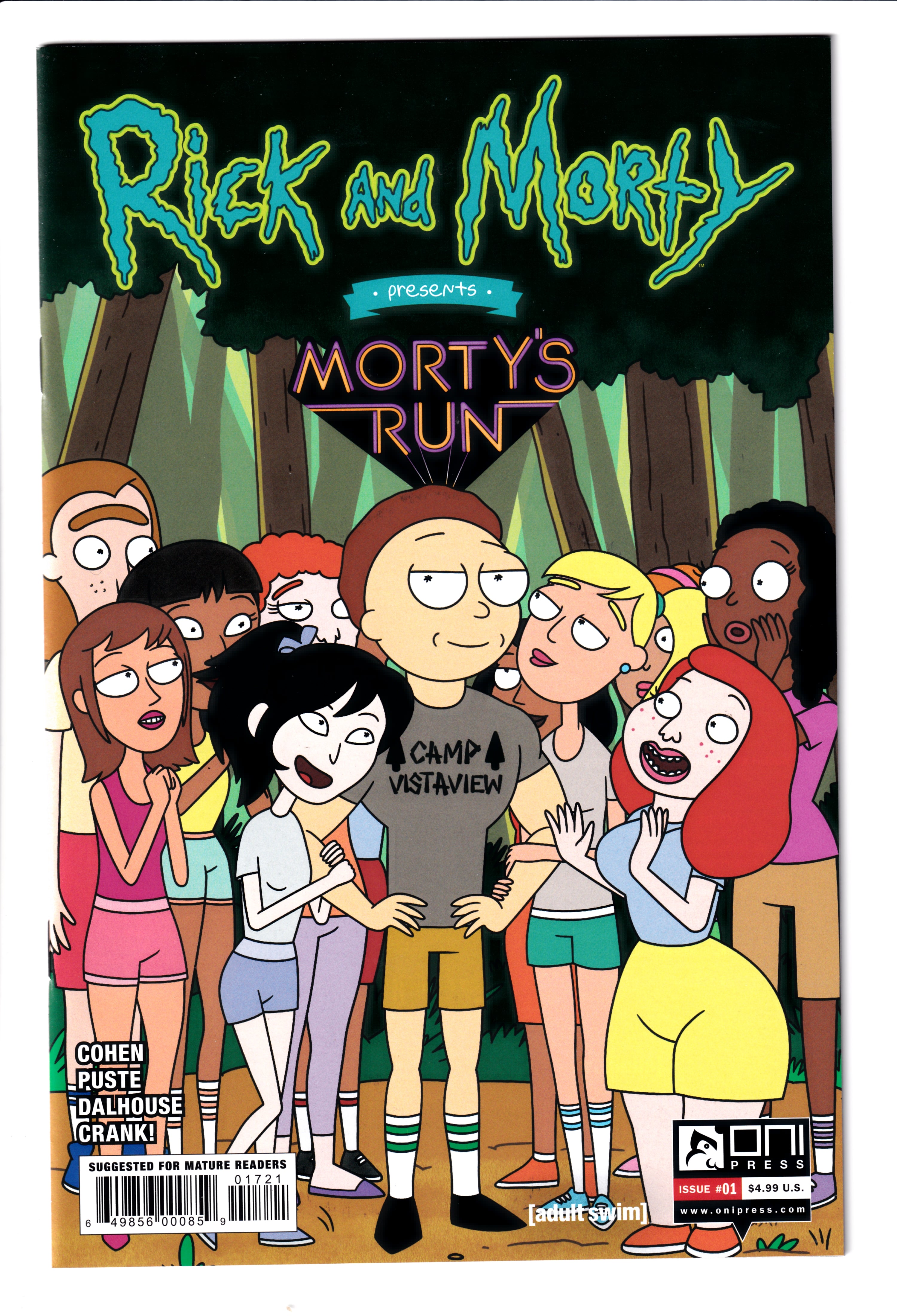 Rick and Morty: Morty's Run #1 Variant NM (9.8) (2022)