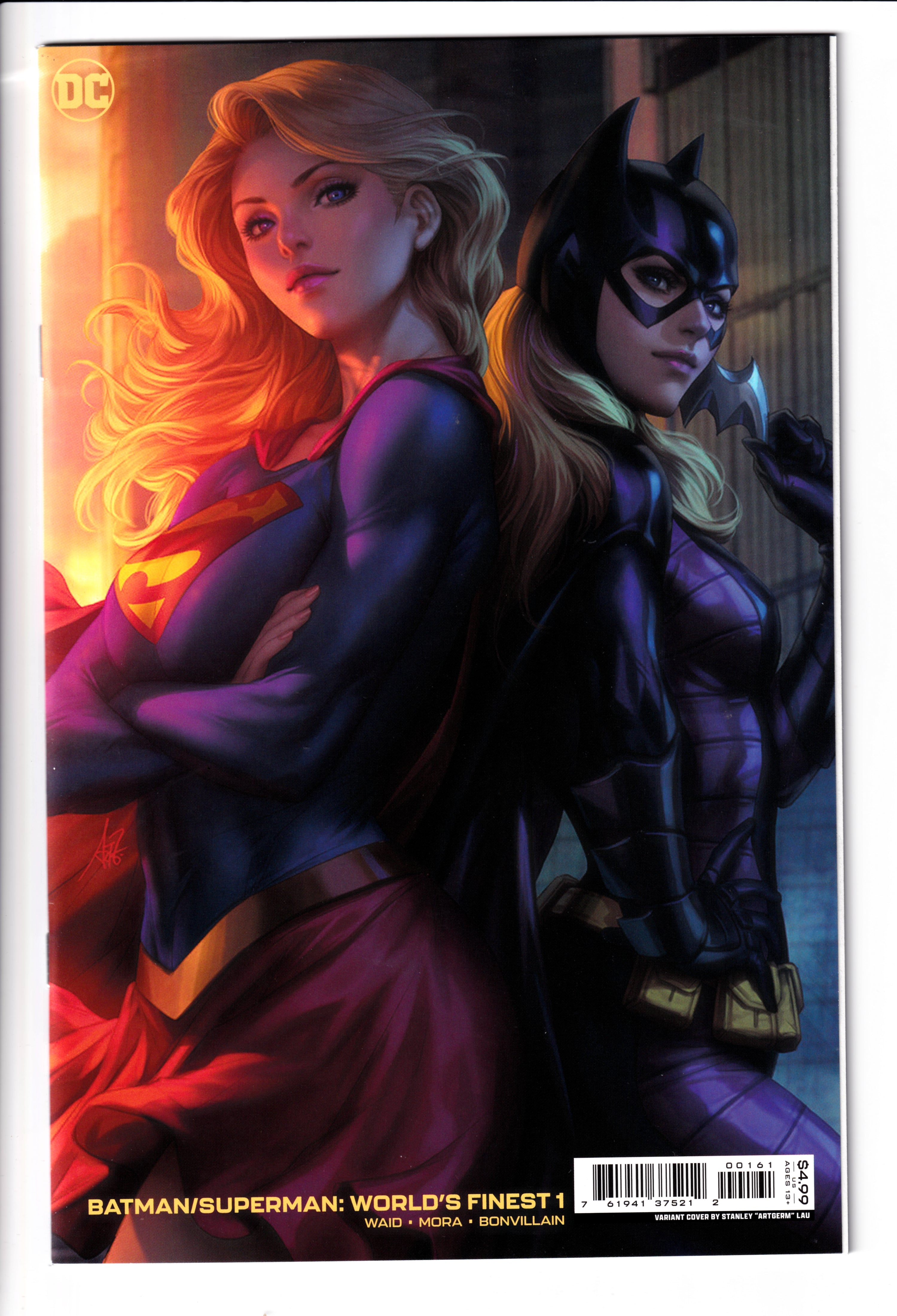 Batman / Superman: Worlds Finest #1 Artgerm Var. NM (9.8) (2022)