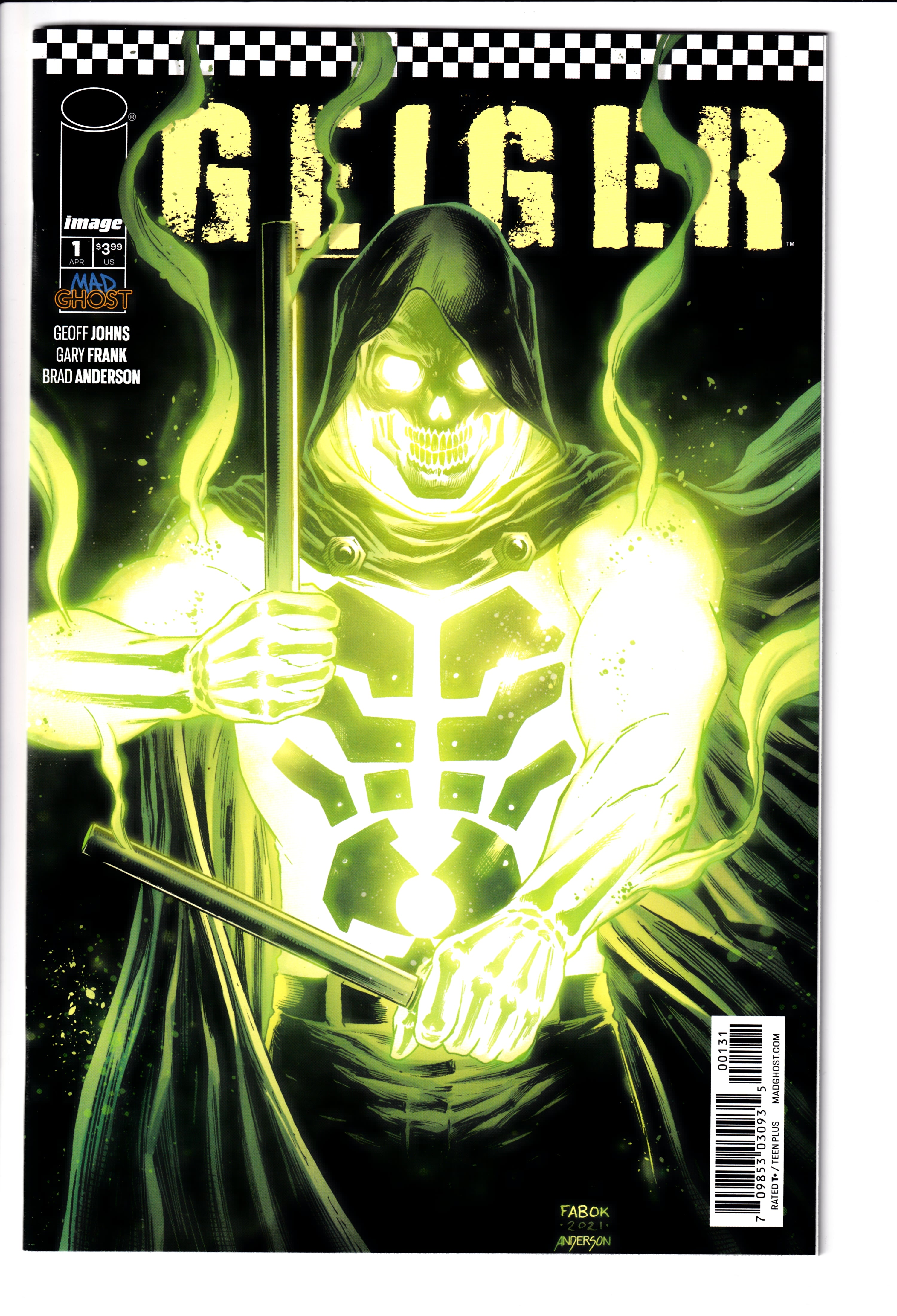 Geiger #1 Fabok Variant NM (9.8) (2021)