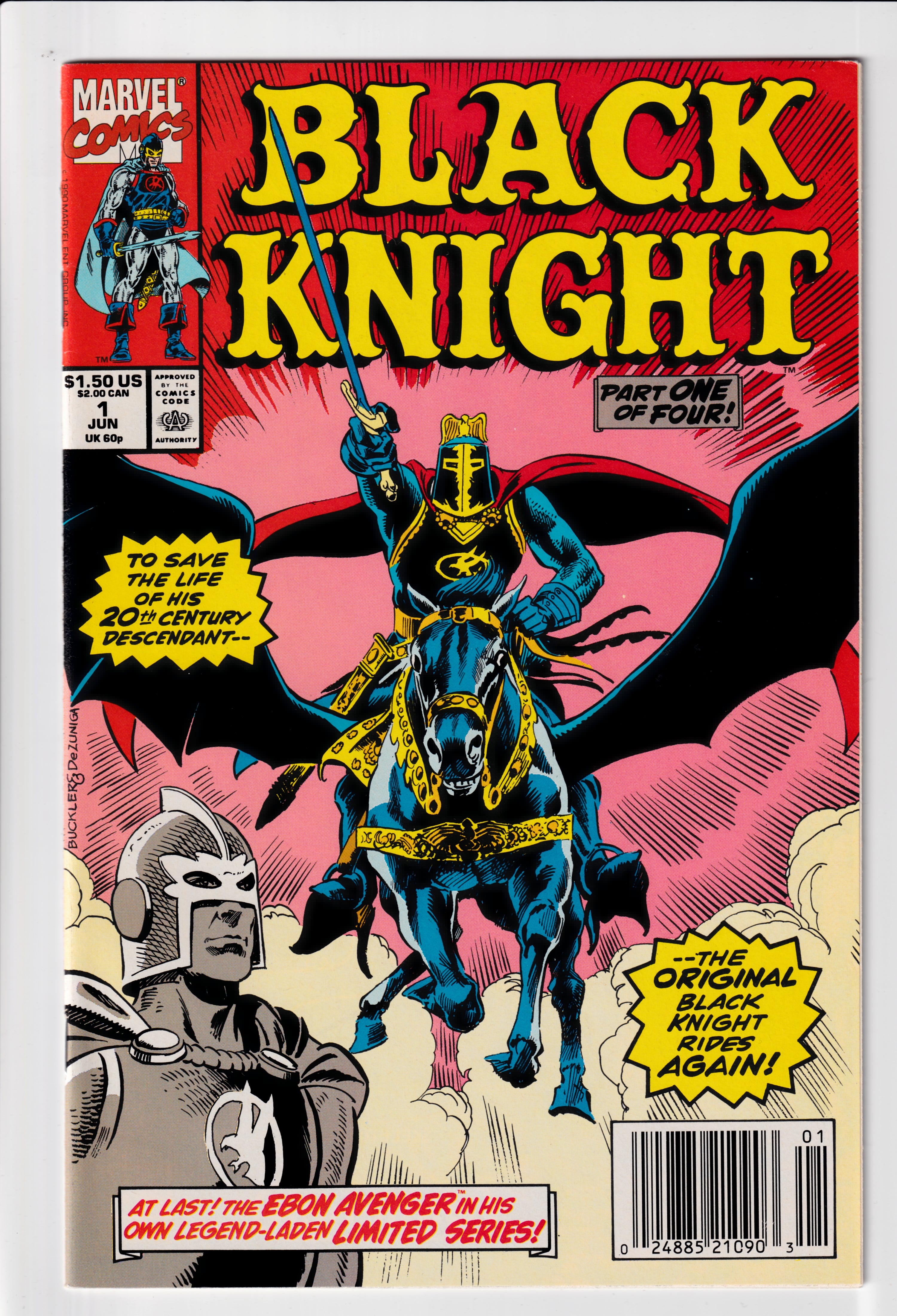 Black Knight #1 NM (9.2) (1990)