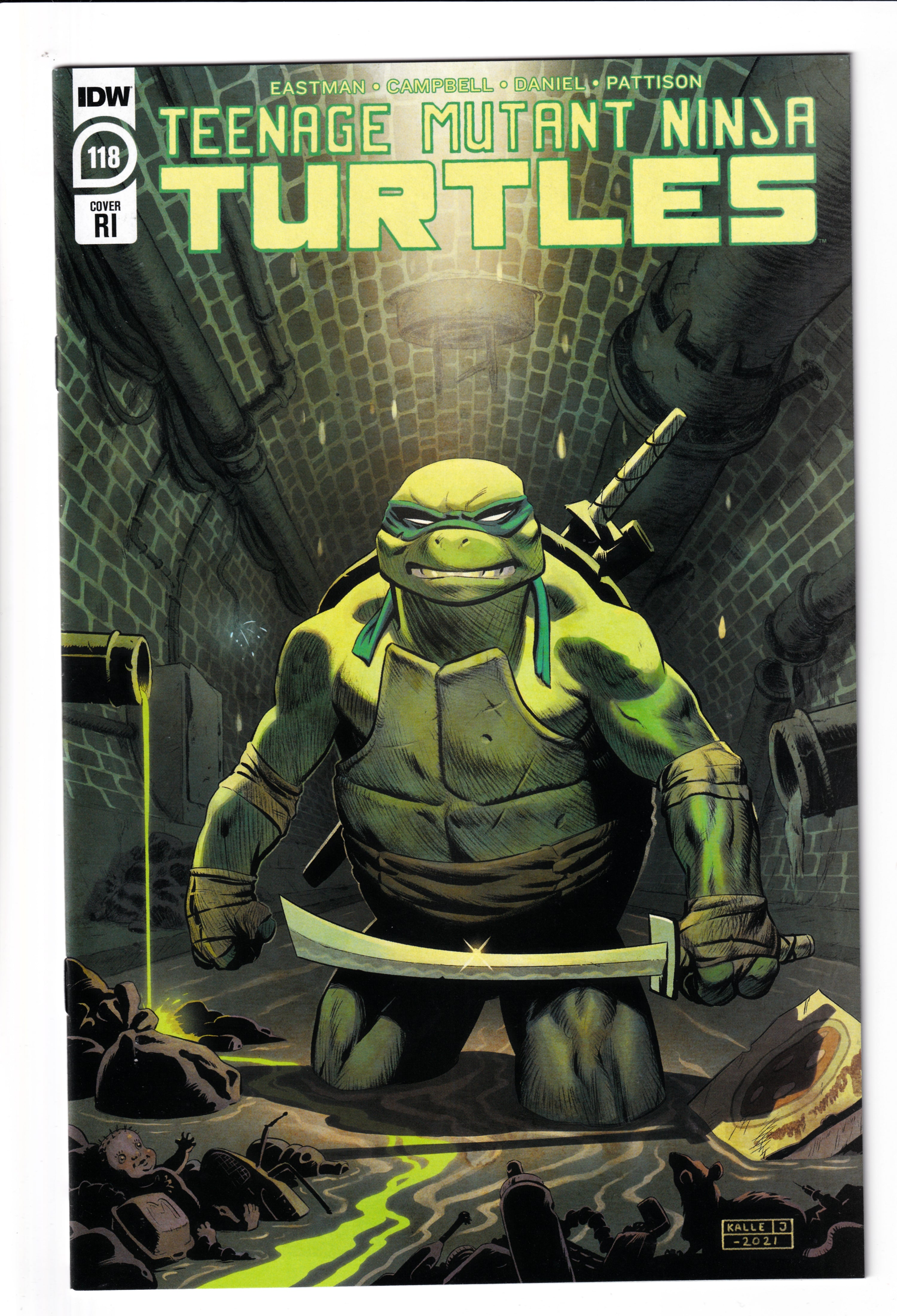 TMNT #118 1:10 Variant NM (9.8) (2021)