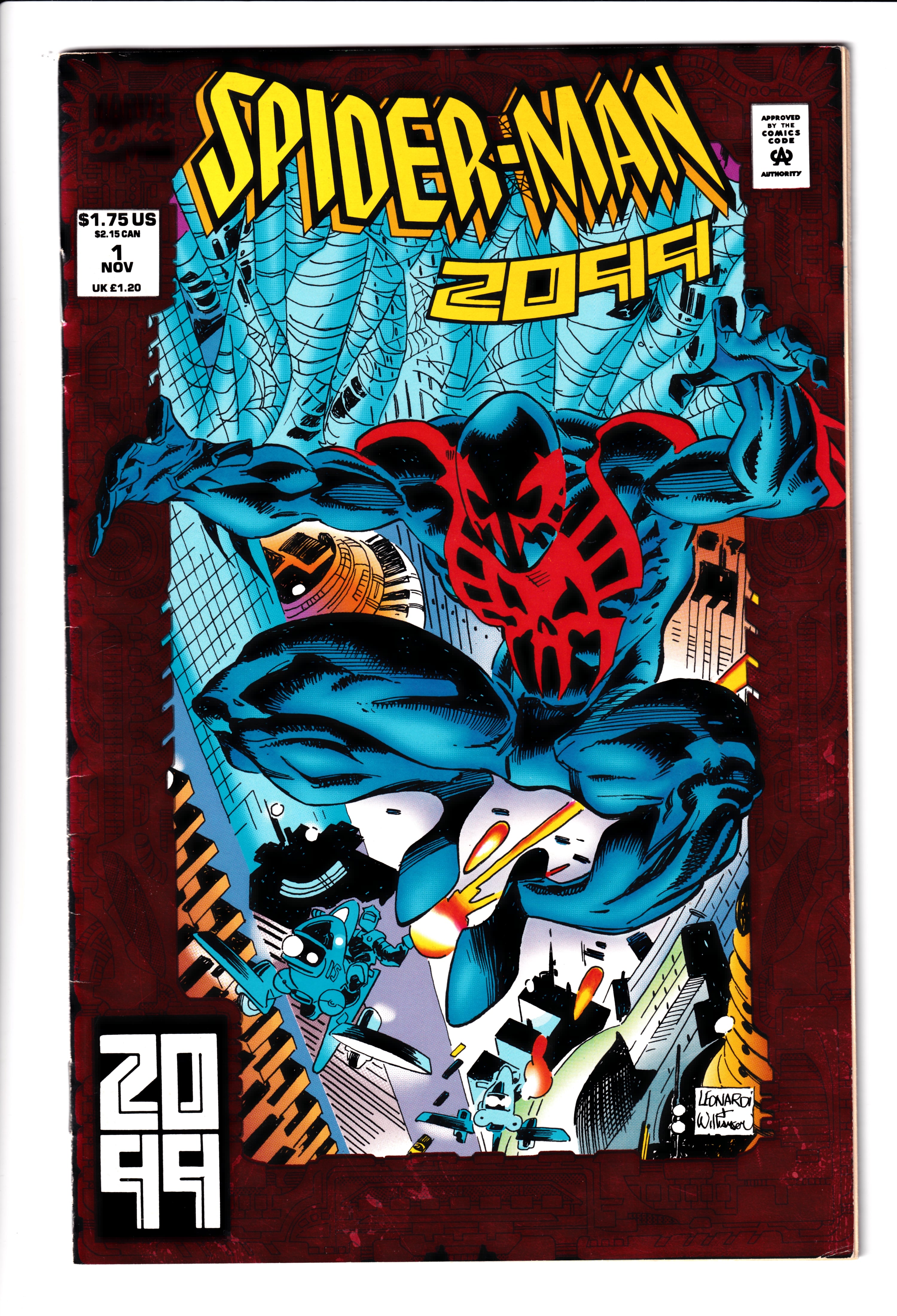 Spider-Man 2099 #1 Low Grade (1992)