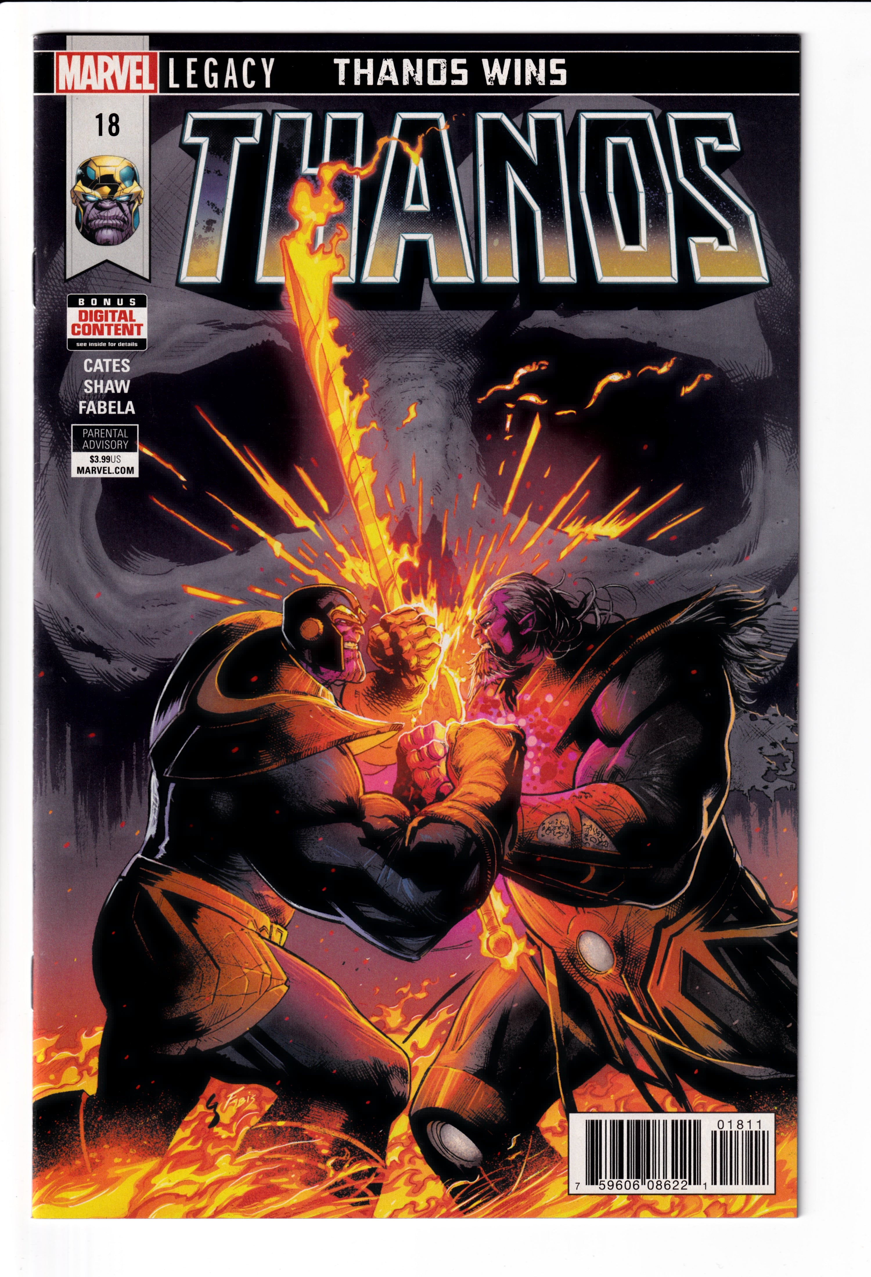 Thanos #18 NM (9.6) (2018)
