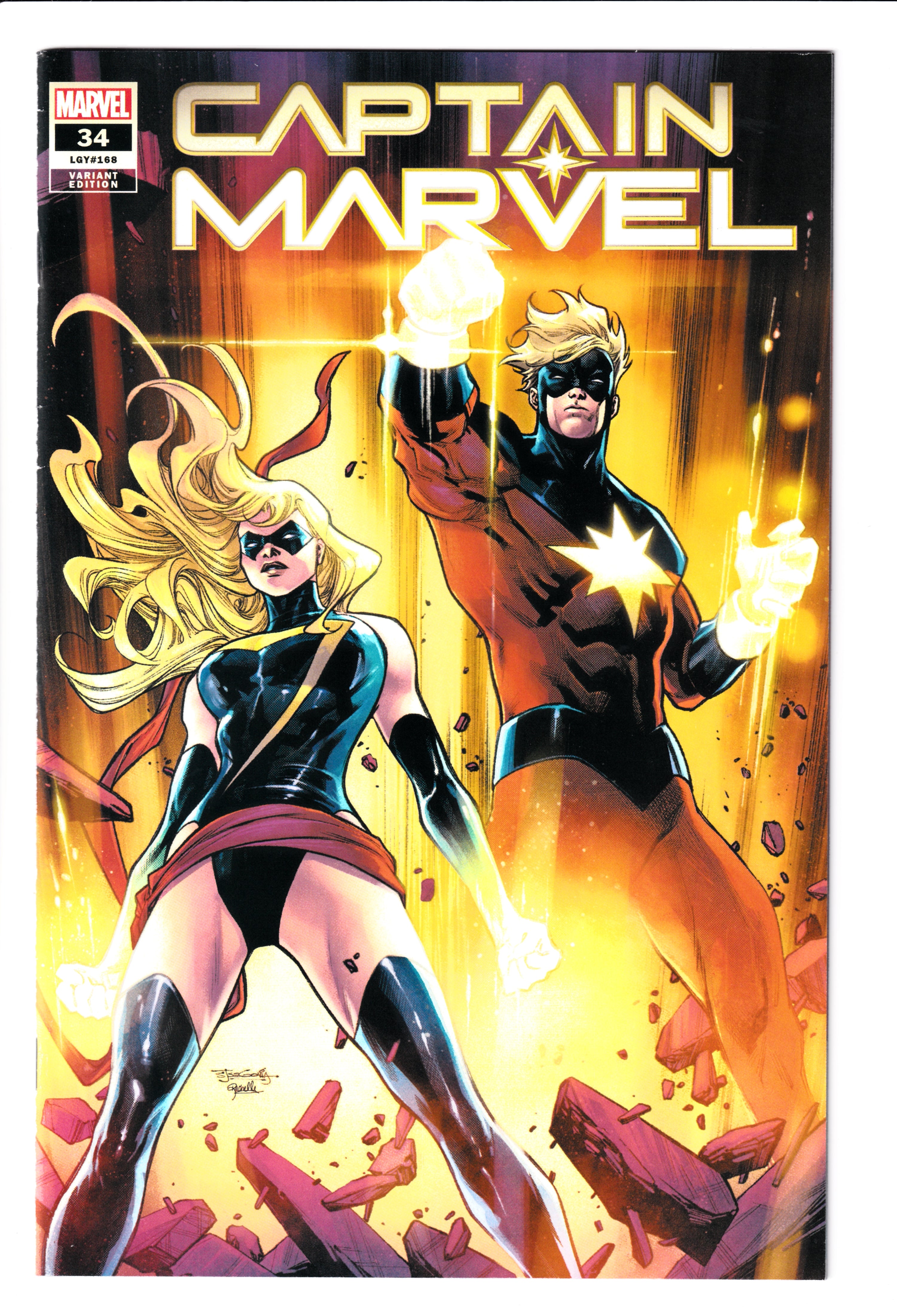 Captain Marvel #34 Segovia Exclusive NM (9.0) (2021)