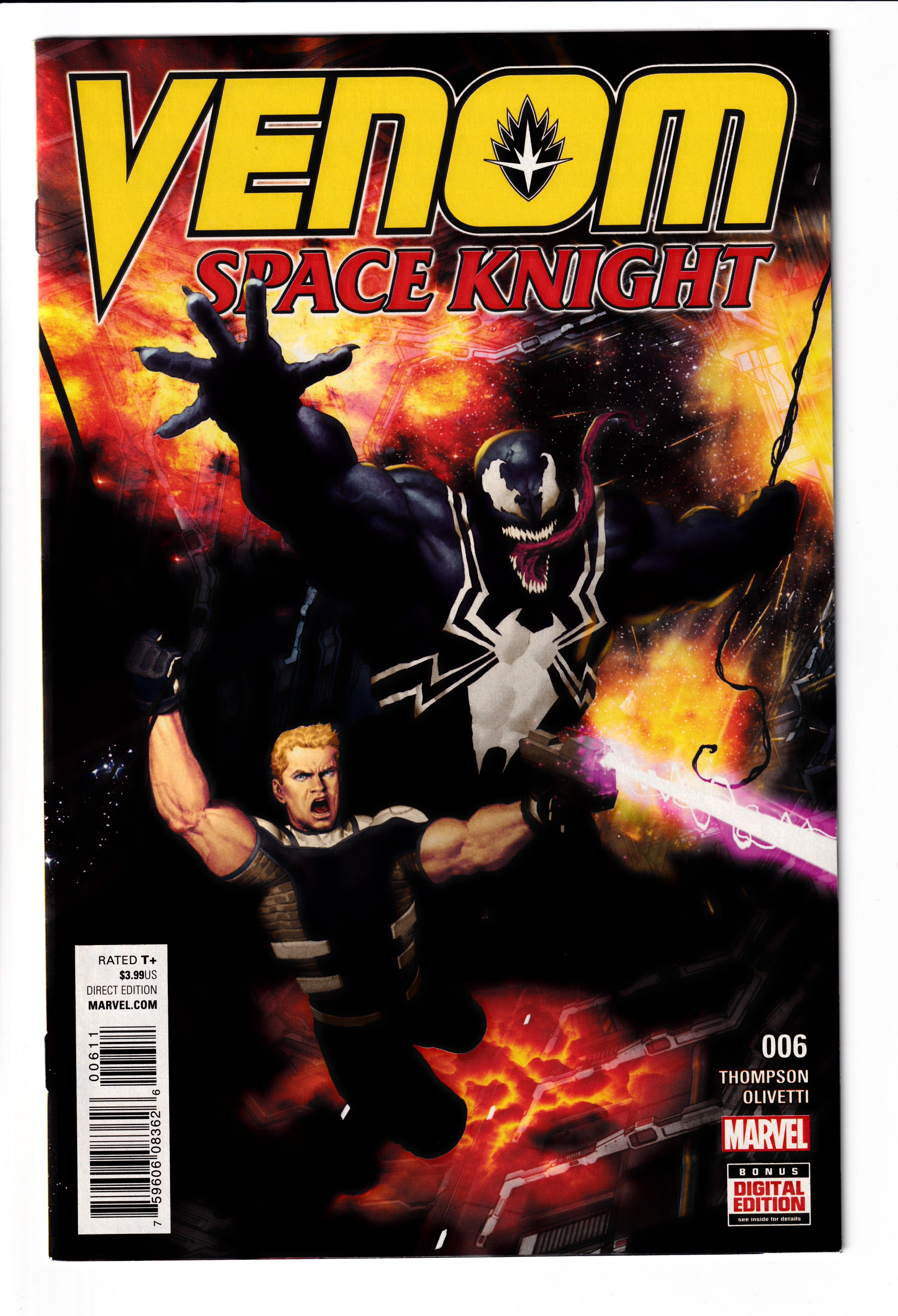 Venom: Space Knight #6 NM (9.4) (2016)