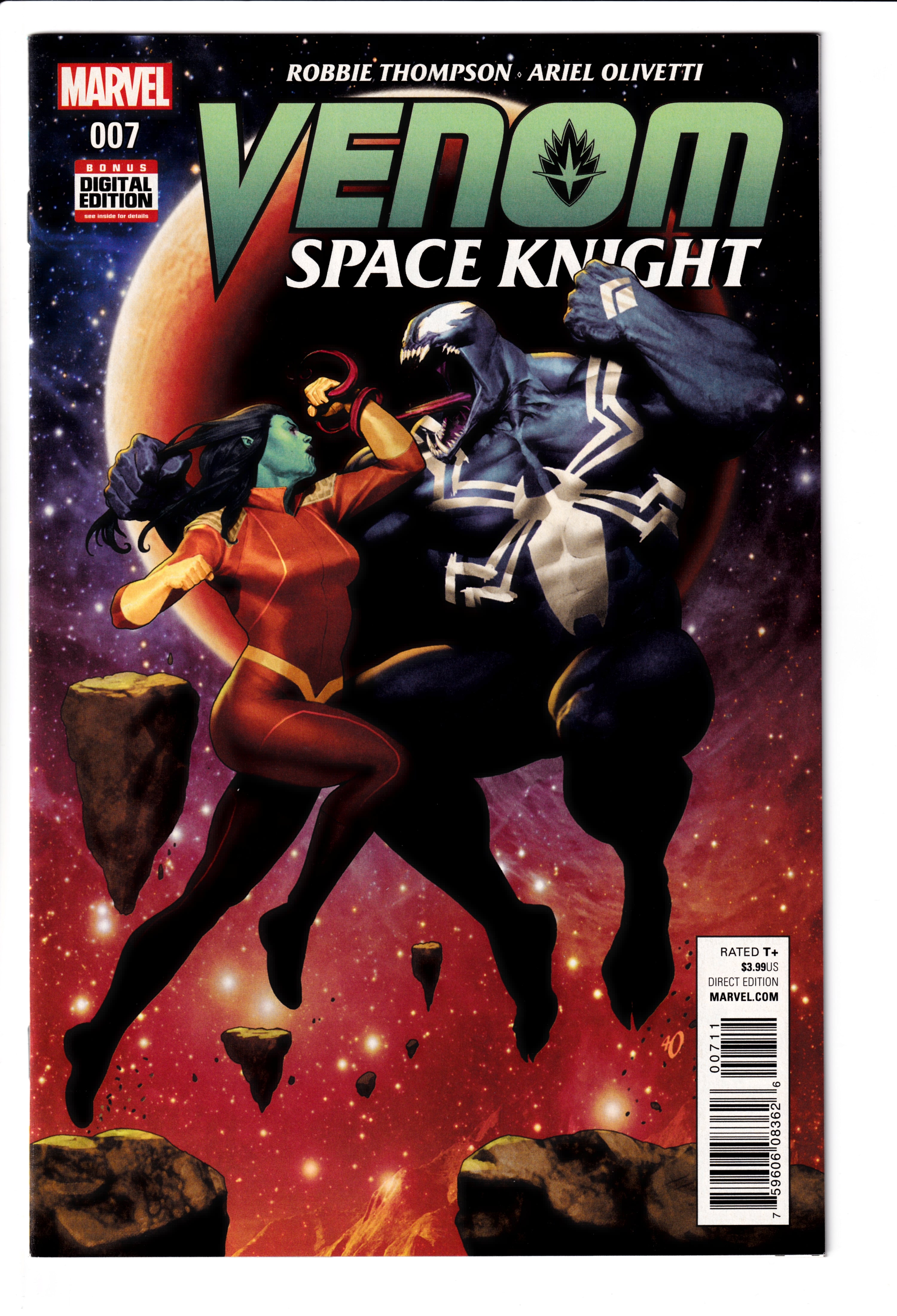 Venom: Space Knight #7 NM (9.4) (2016)