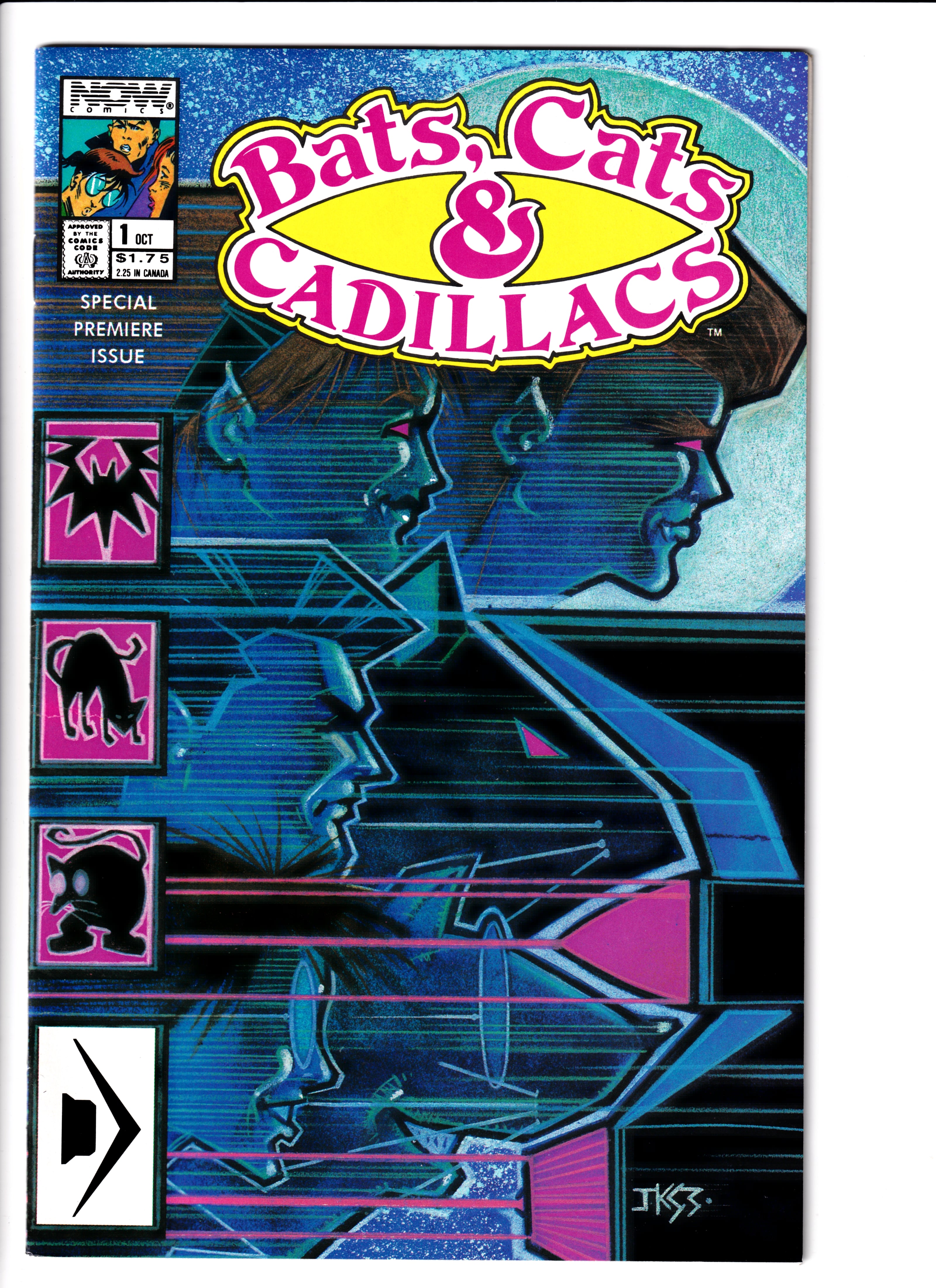 Bats, Cats and Cadillacs #1 High Grade (1990)