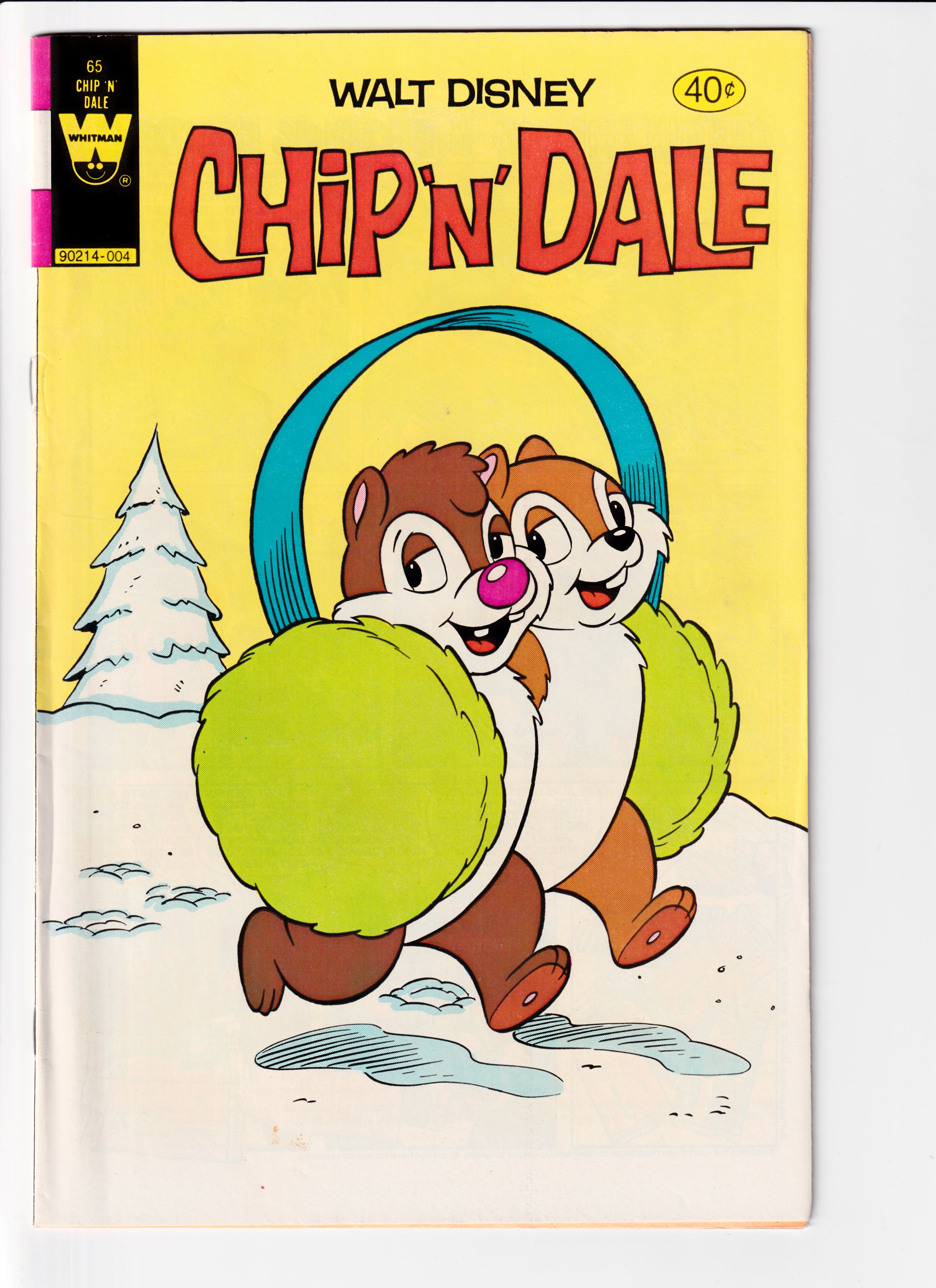 Walt Disney Chip n Dale #65 Mid Grade (1980)
