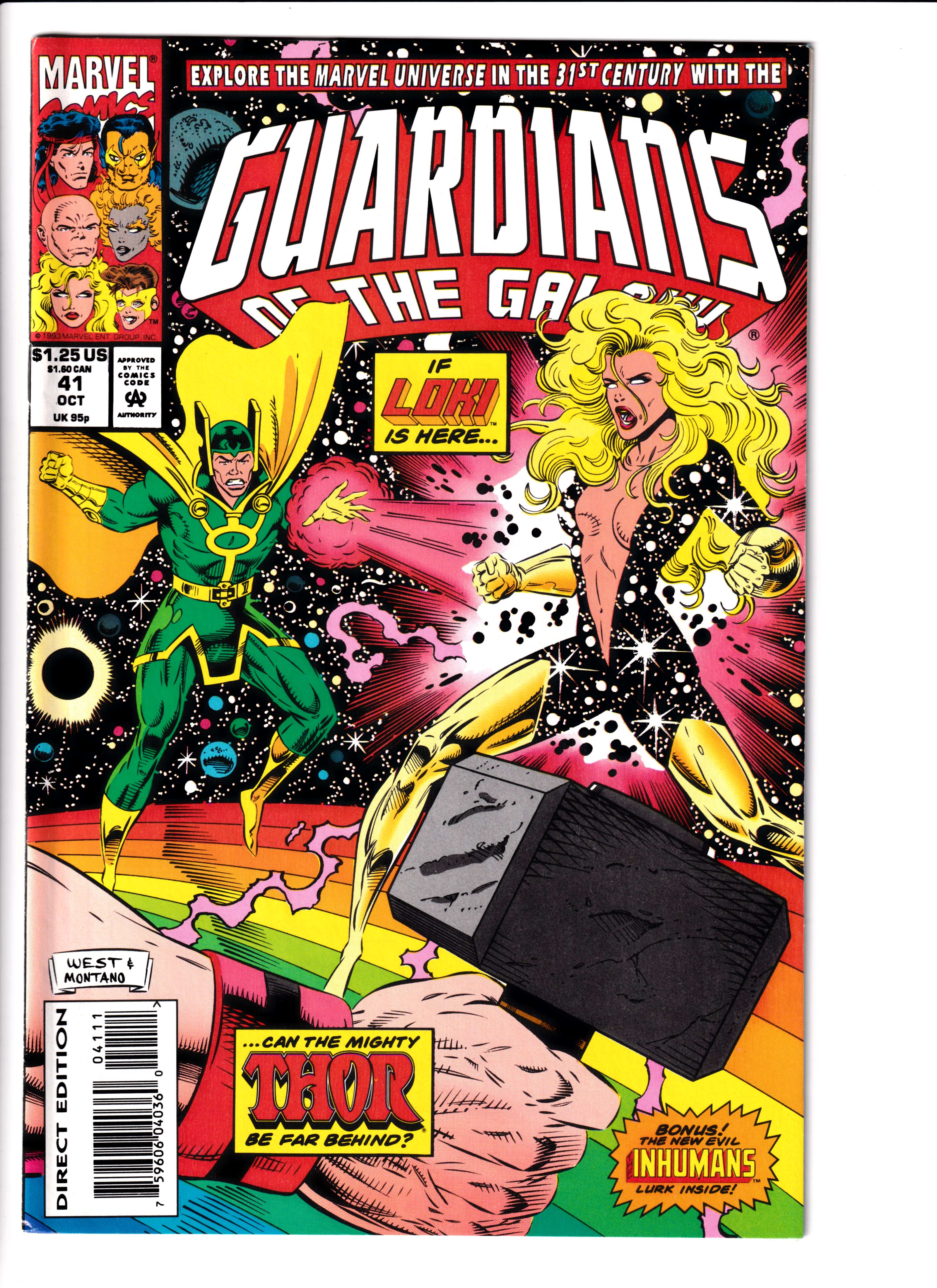 Guardians of the Galaxy #41 NM (9.0) (1993)