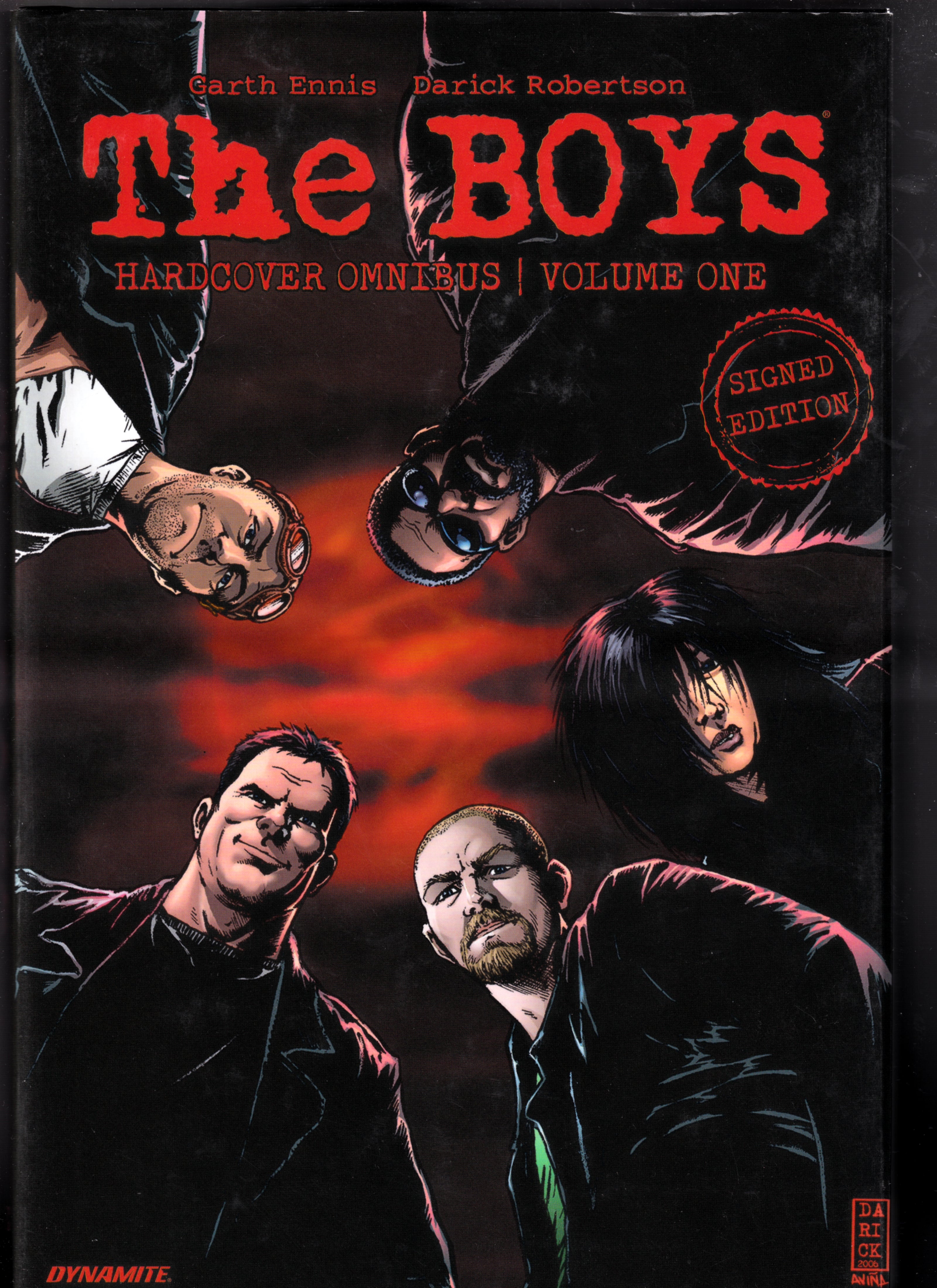 The Boys HC Omnibus Vol.1 Signed Edition High Grade