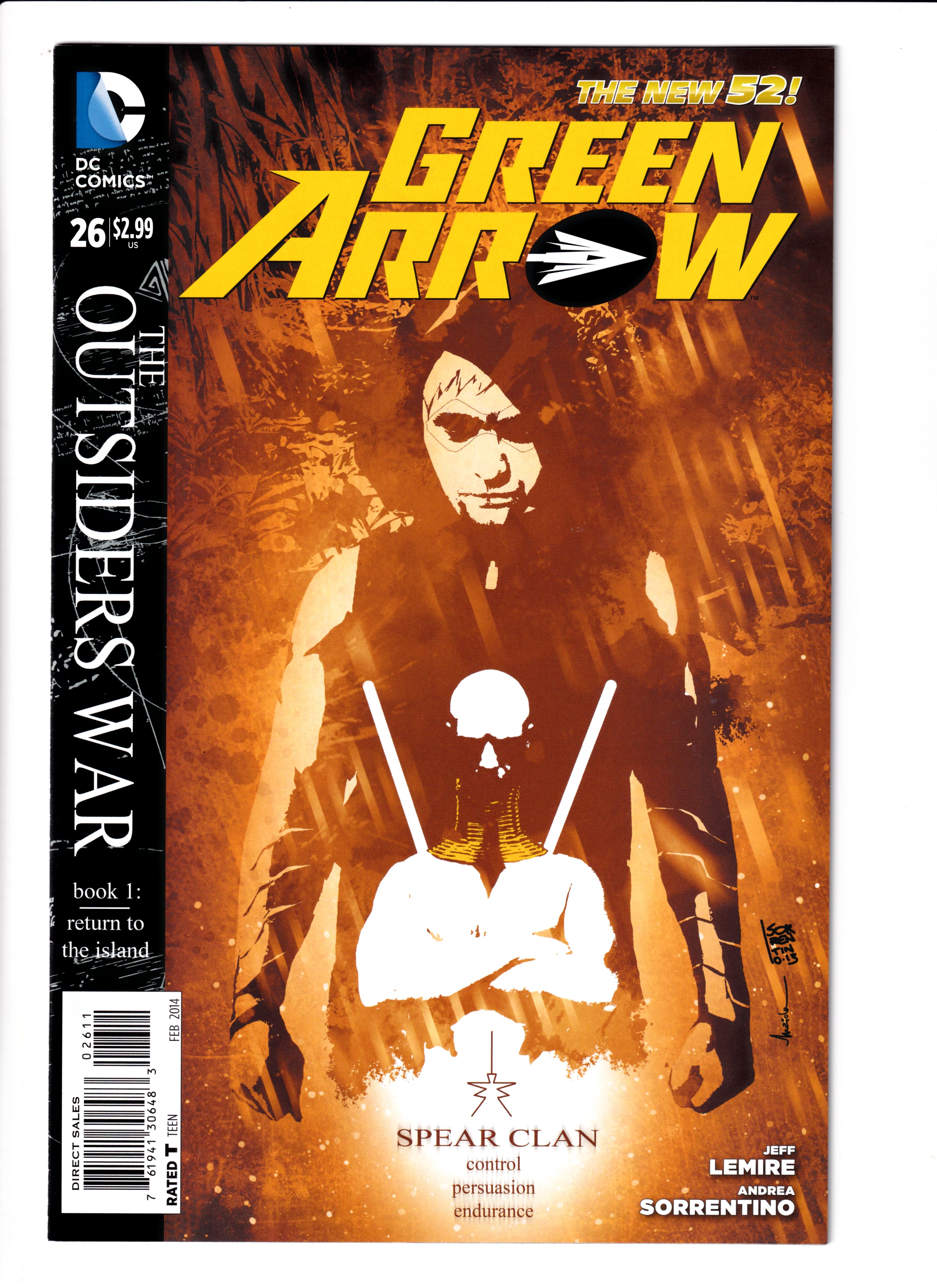 Green Arrow #26 NM (9.4) (2013)