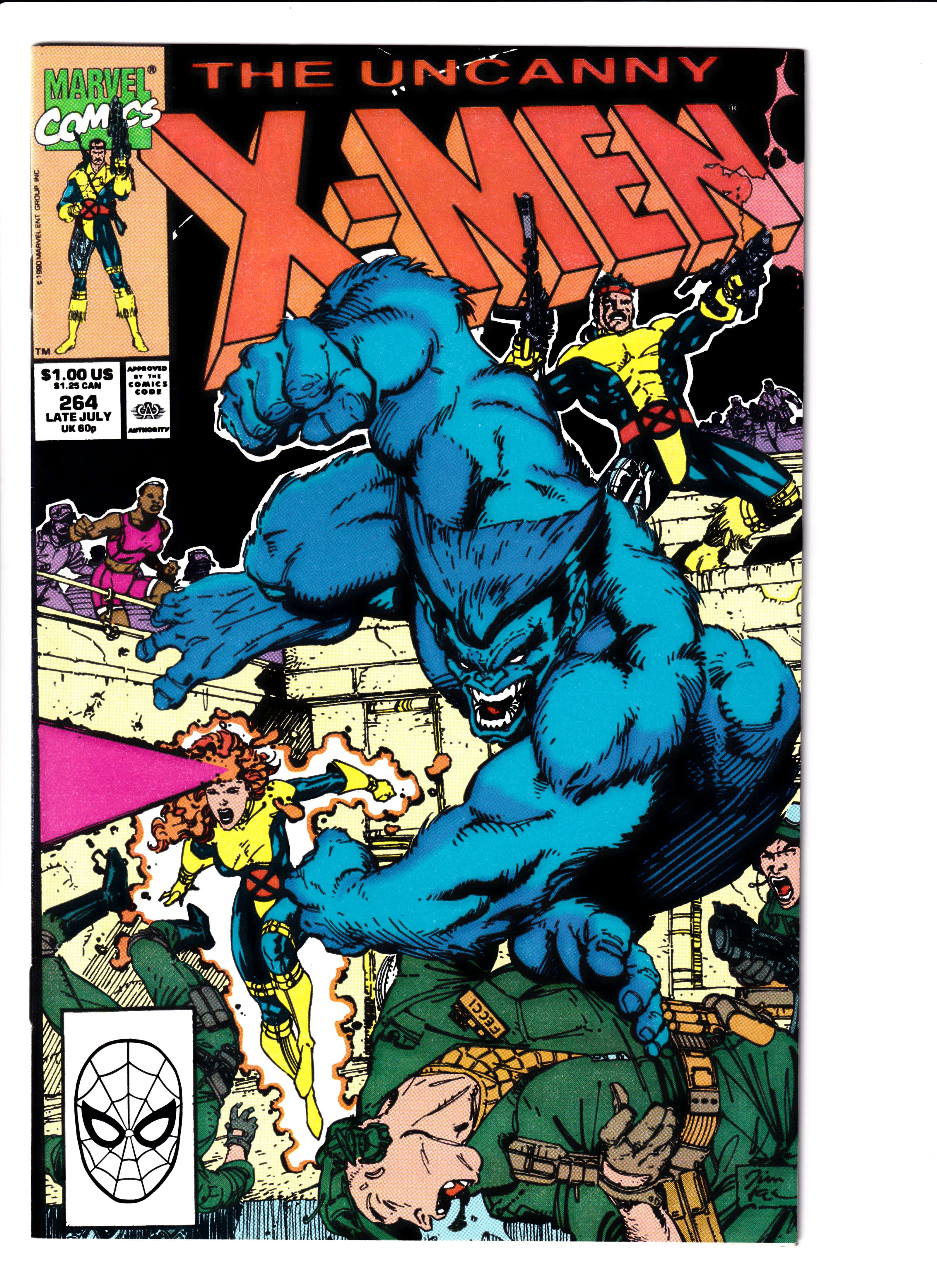 Uncanny X-Men #264 NM (9.4) (1990)