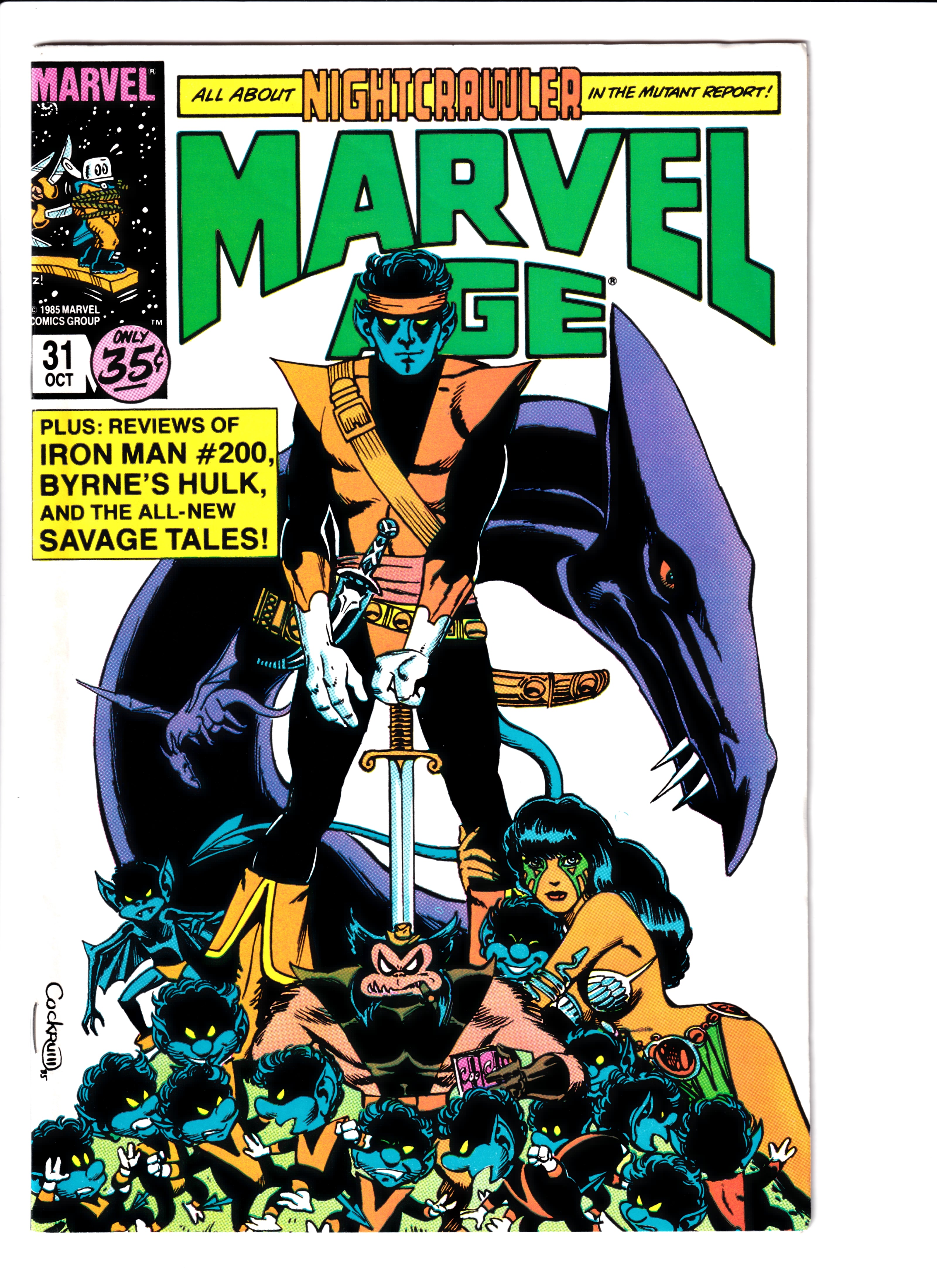 Marvel Age #31 VF (8.5) (1985)