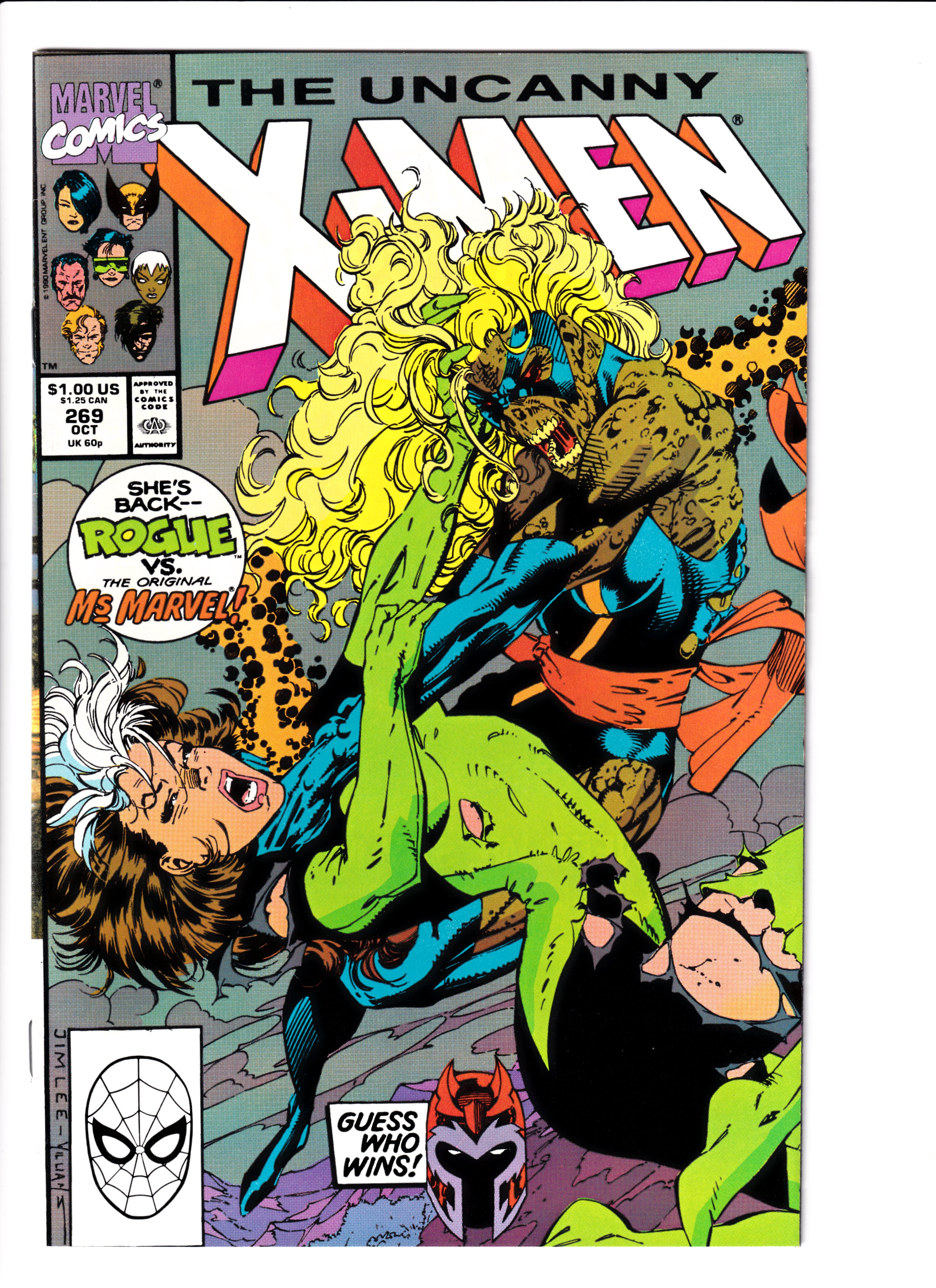 Uncanny X-Men #269 NM (9.2) (1990)