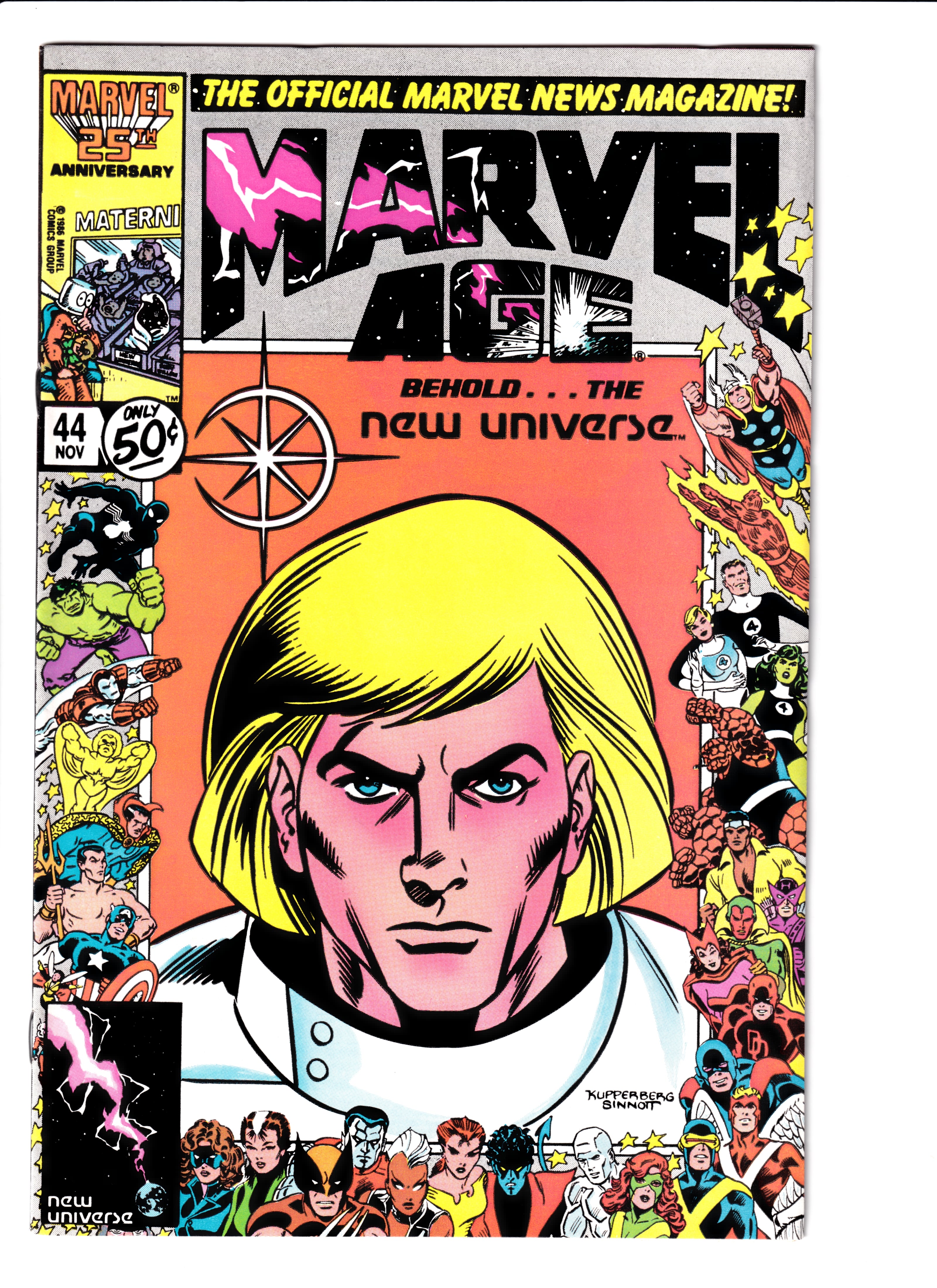 Marvel Age #44 VF (8.5) (1986)