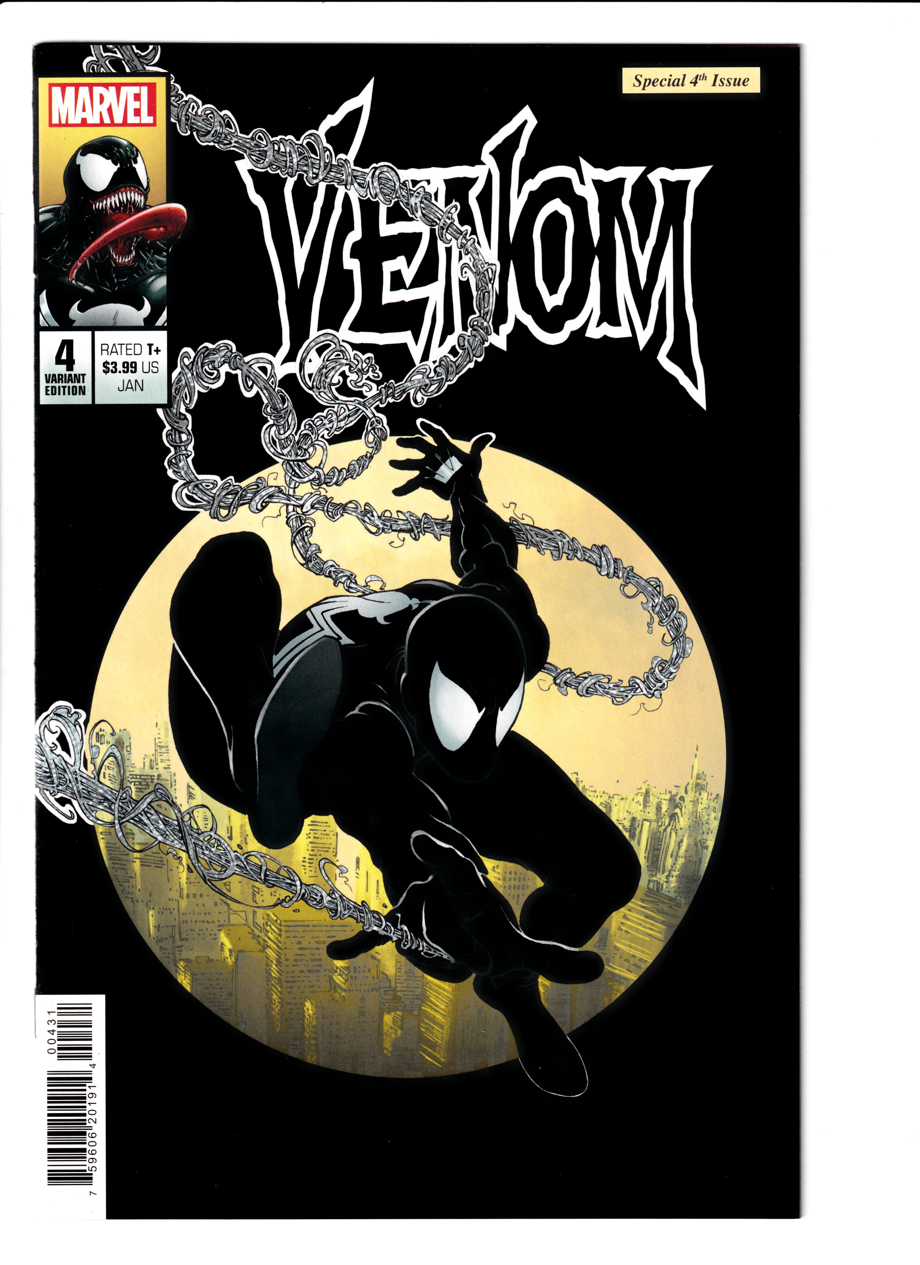 Venom #4 Yardin Homage Var. NM (9.8) (2022)
