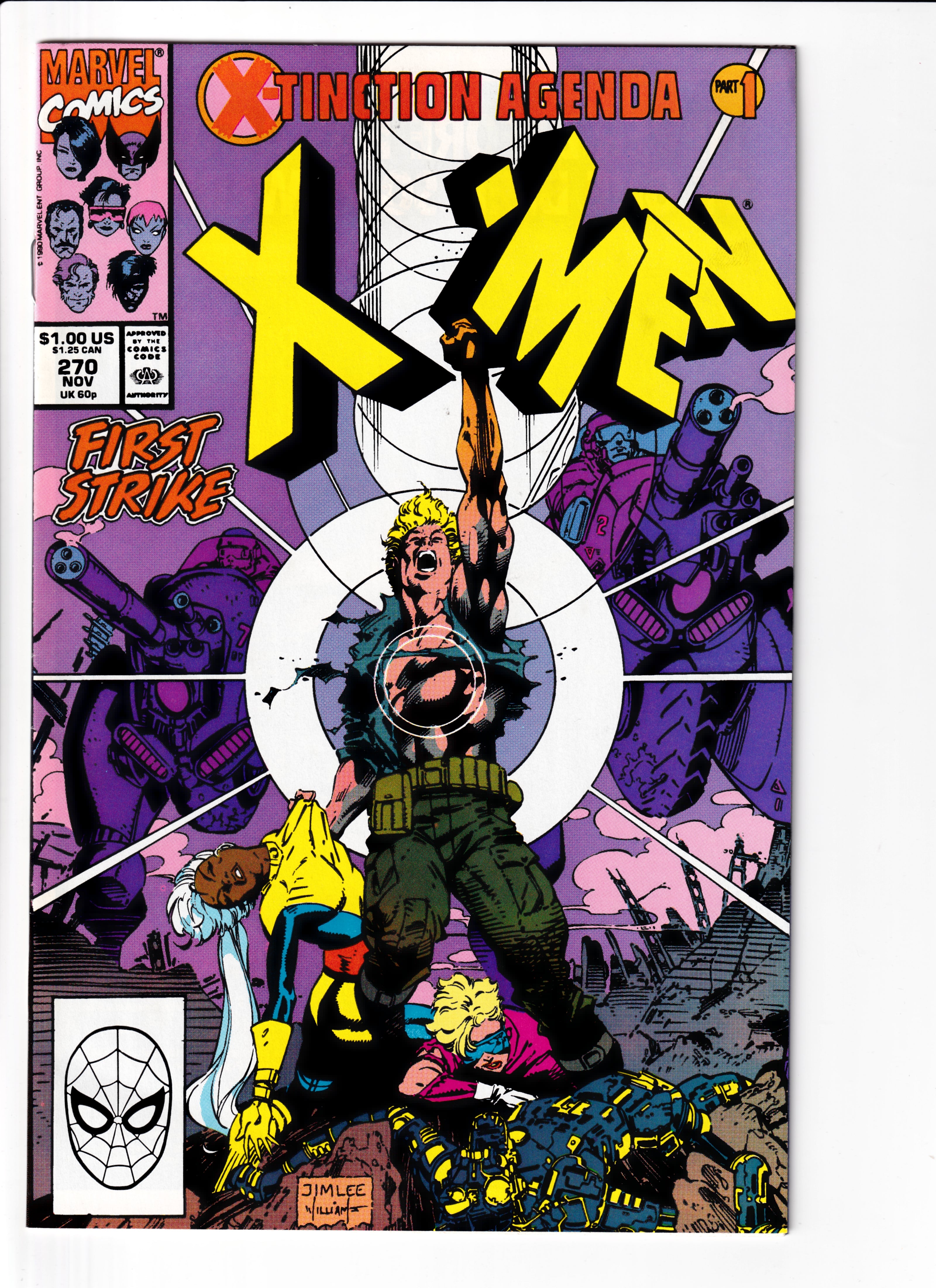 Uncanny X-Men #270  VF (7.5) (1990)