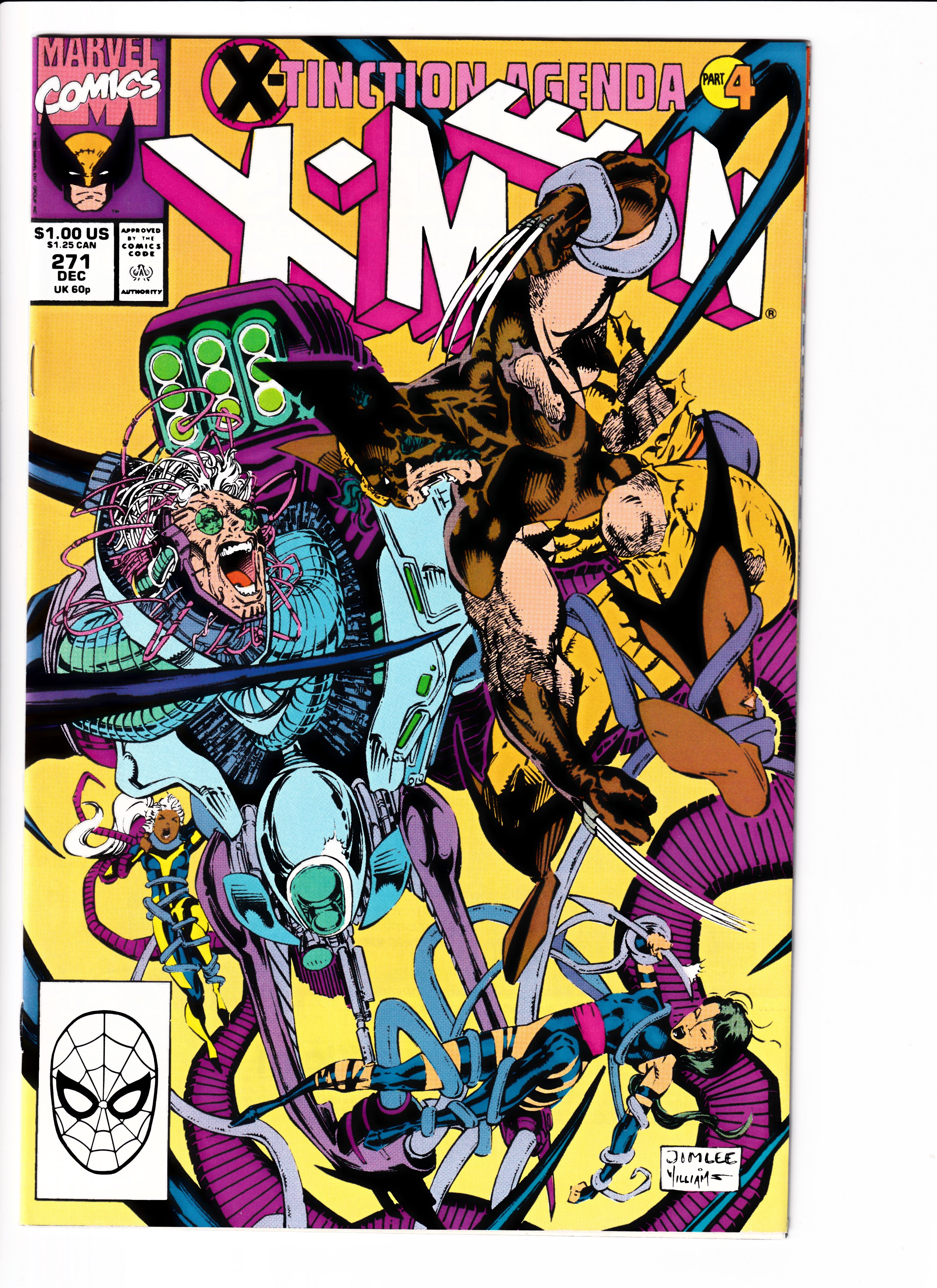 Uncanny X-Men #271 NM (9.2) (1990)