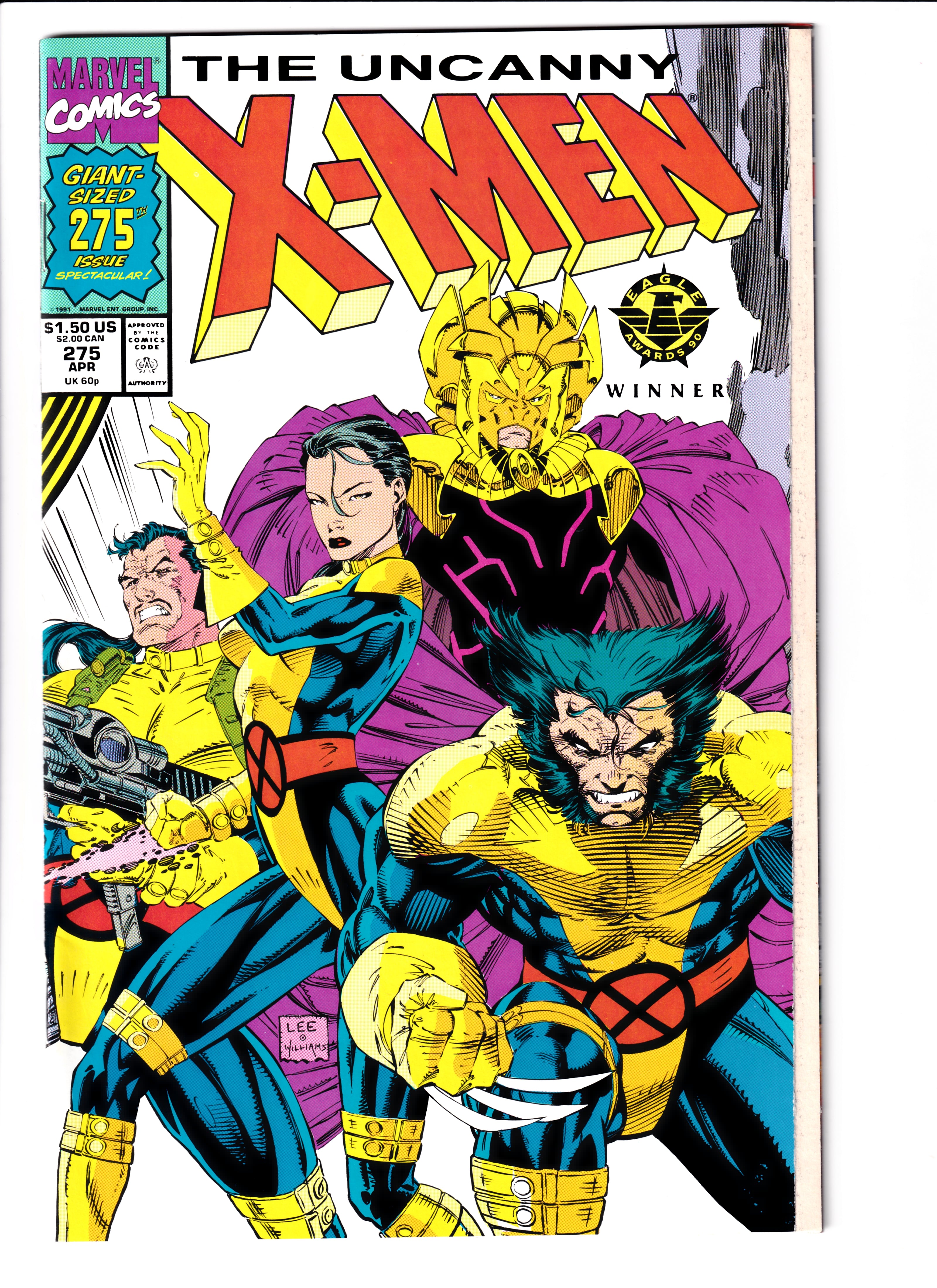 Uncanny X-Men #275 NM (9.4) (1991)