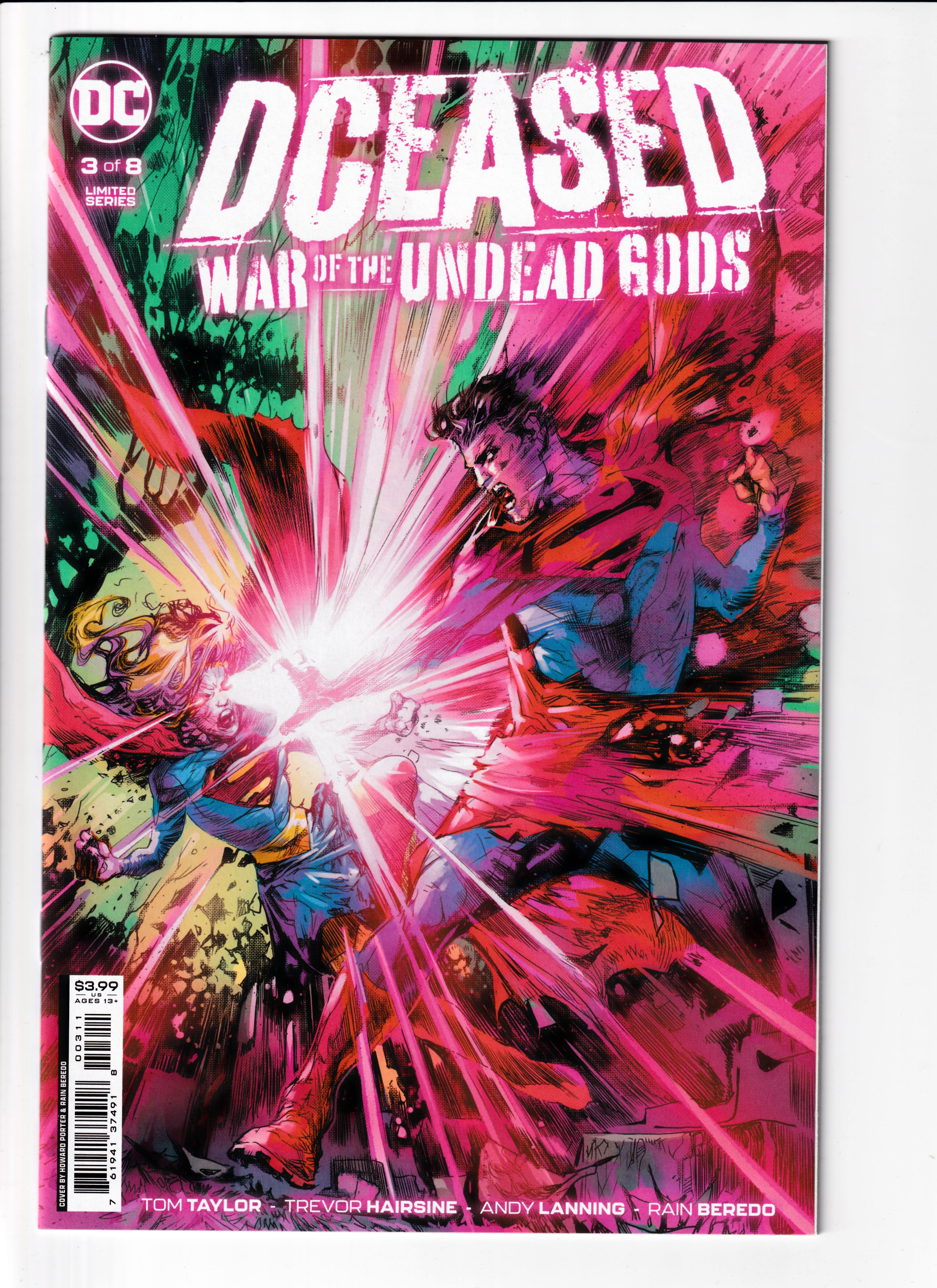 DCeased: War of the Undead Gods #3 NM (9.8) (2022)