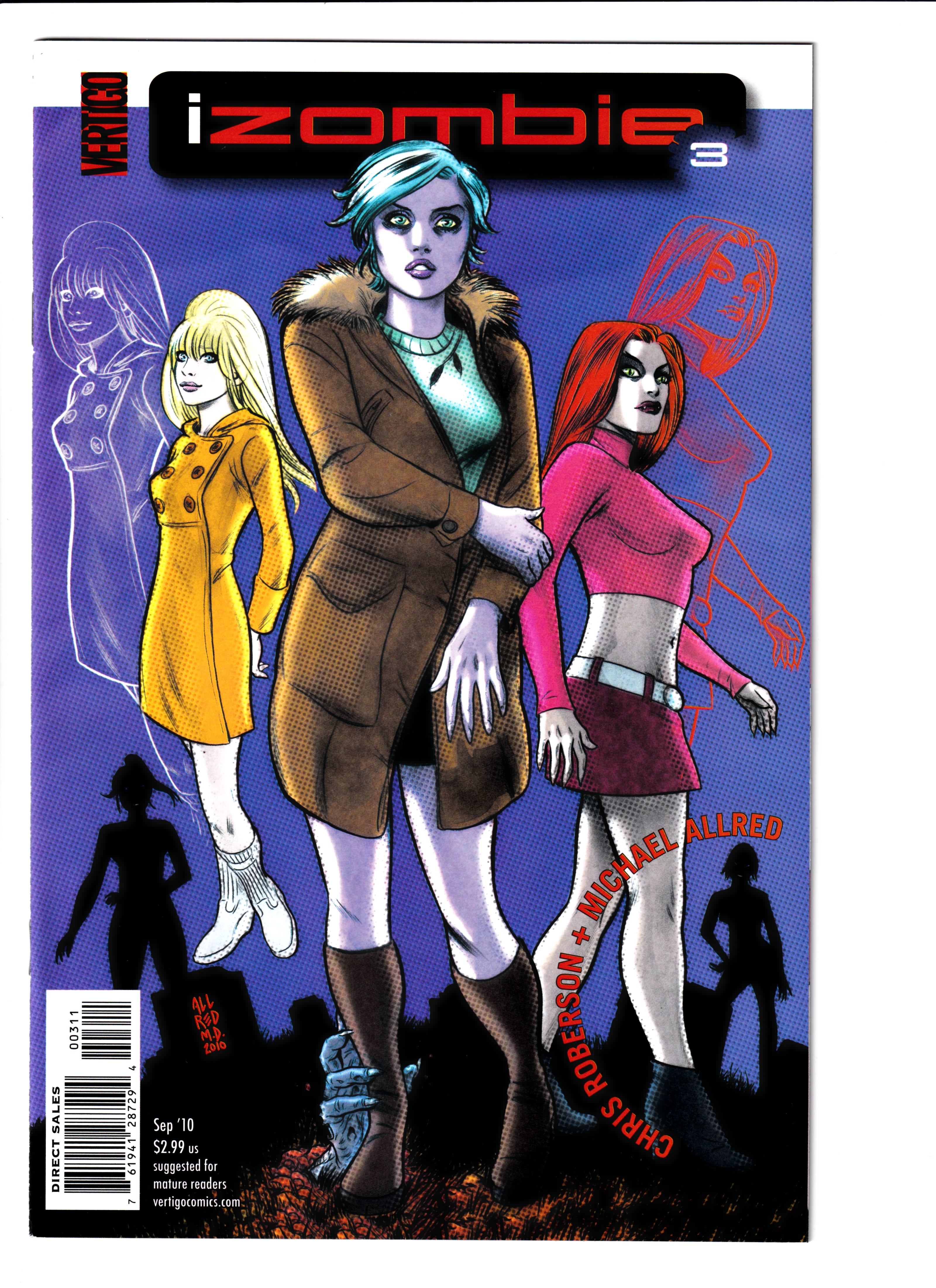 I, Zombie #3 NM (9.6) (2010)