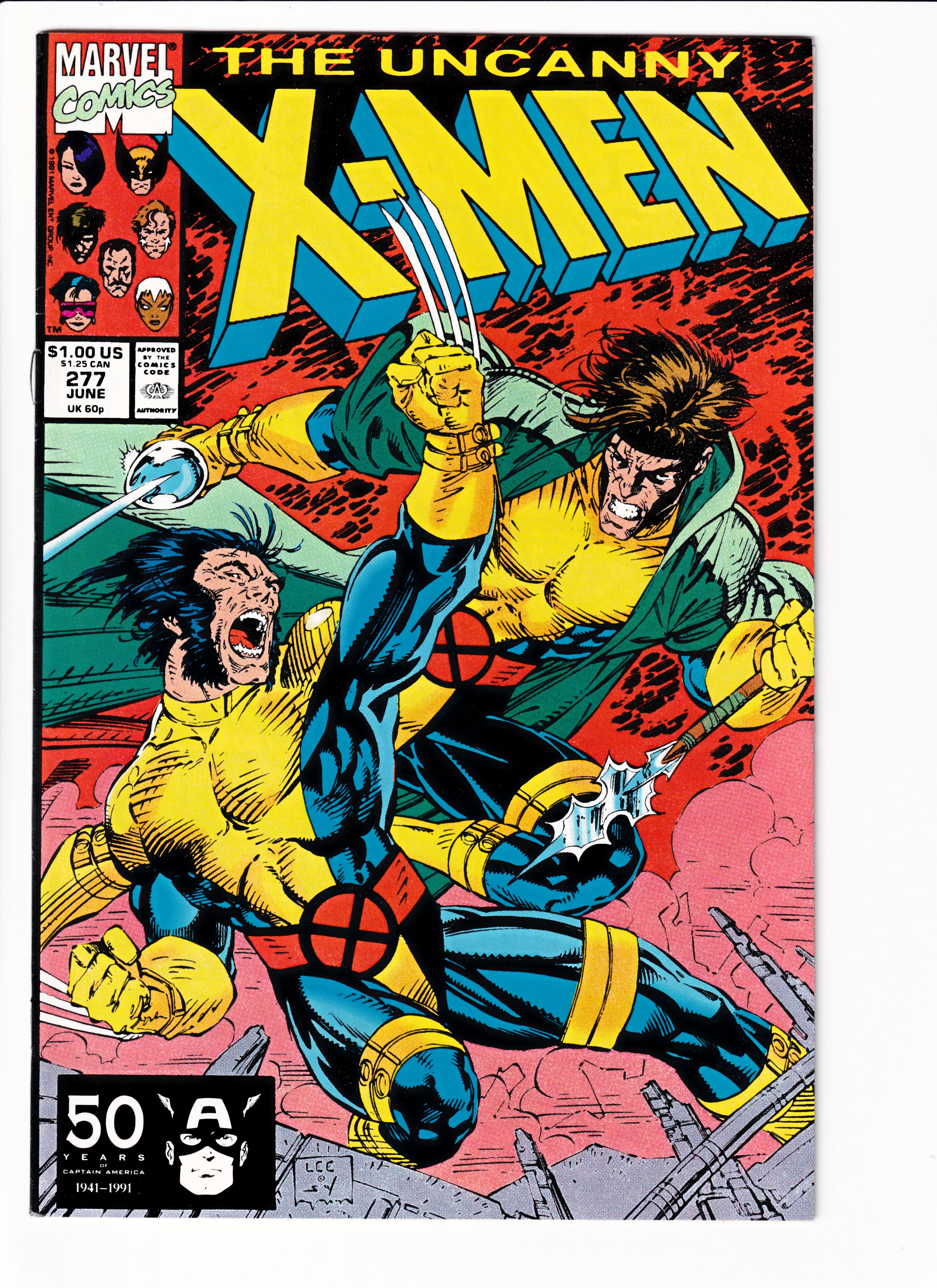 Uncanny X-Men #277 NM (9.0) (1991)