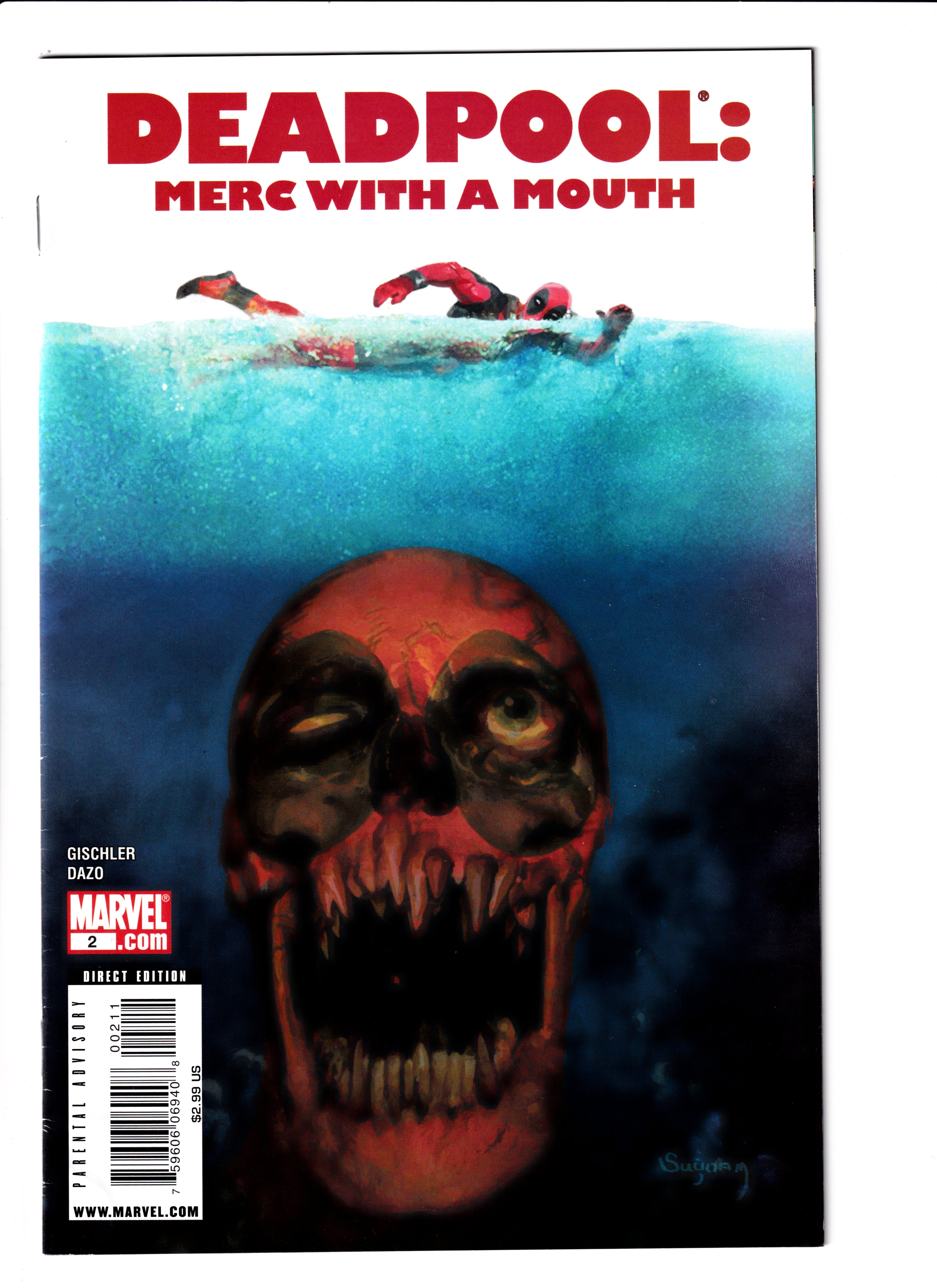 Deadpool: Merc With a Mouth #2 Mid Grade (2009)