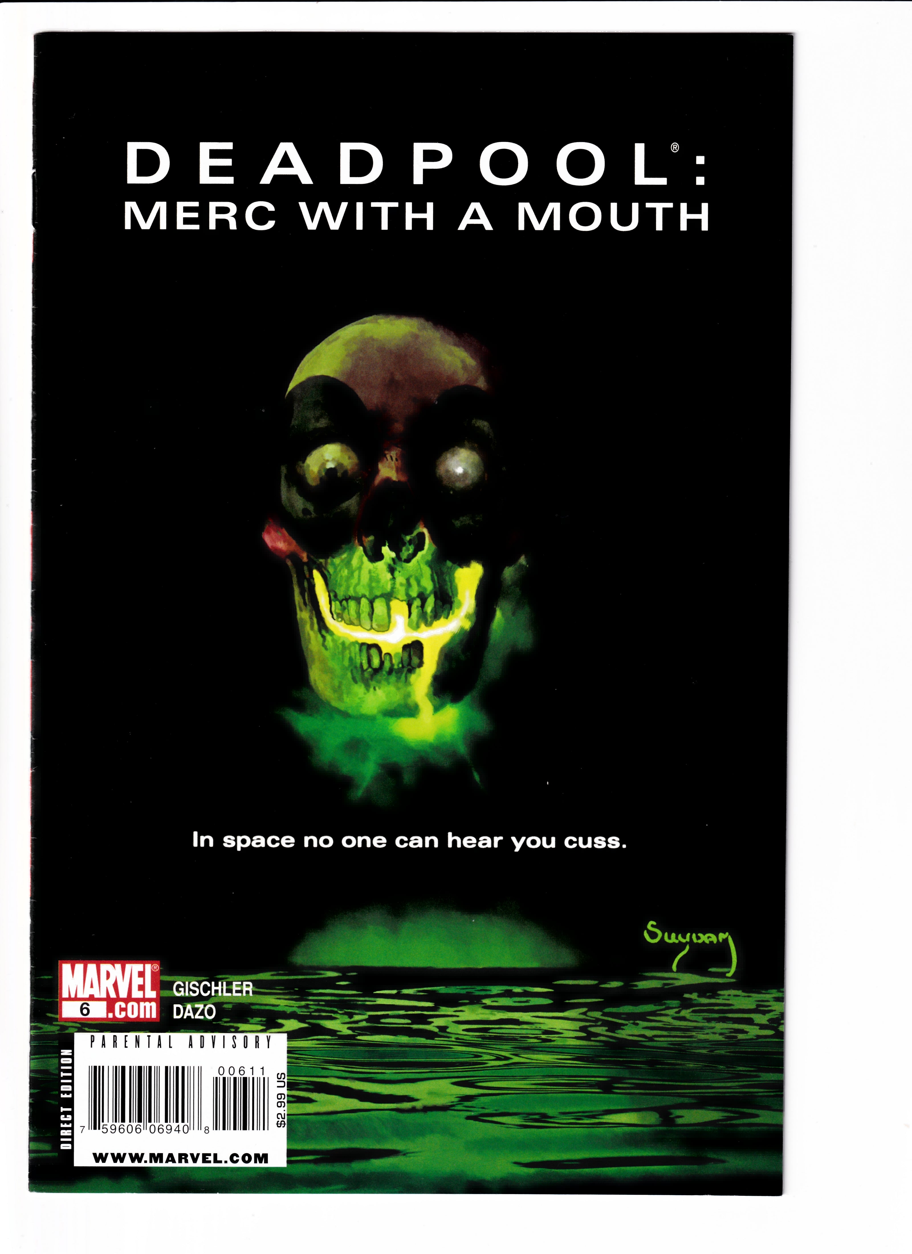 Deadpool: Merc With a Mouth #6 NM (9.2) (2009)