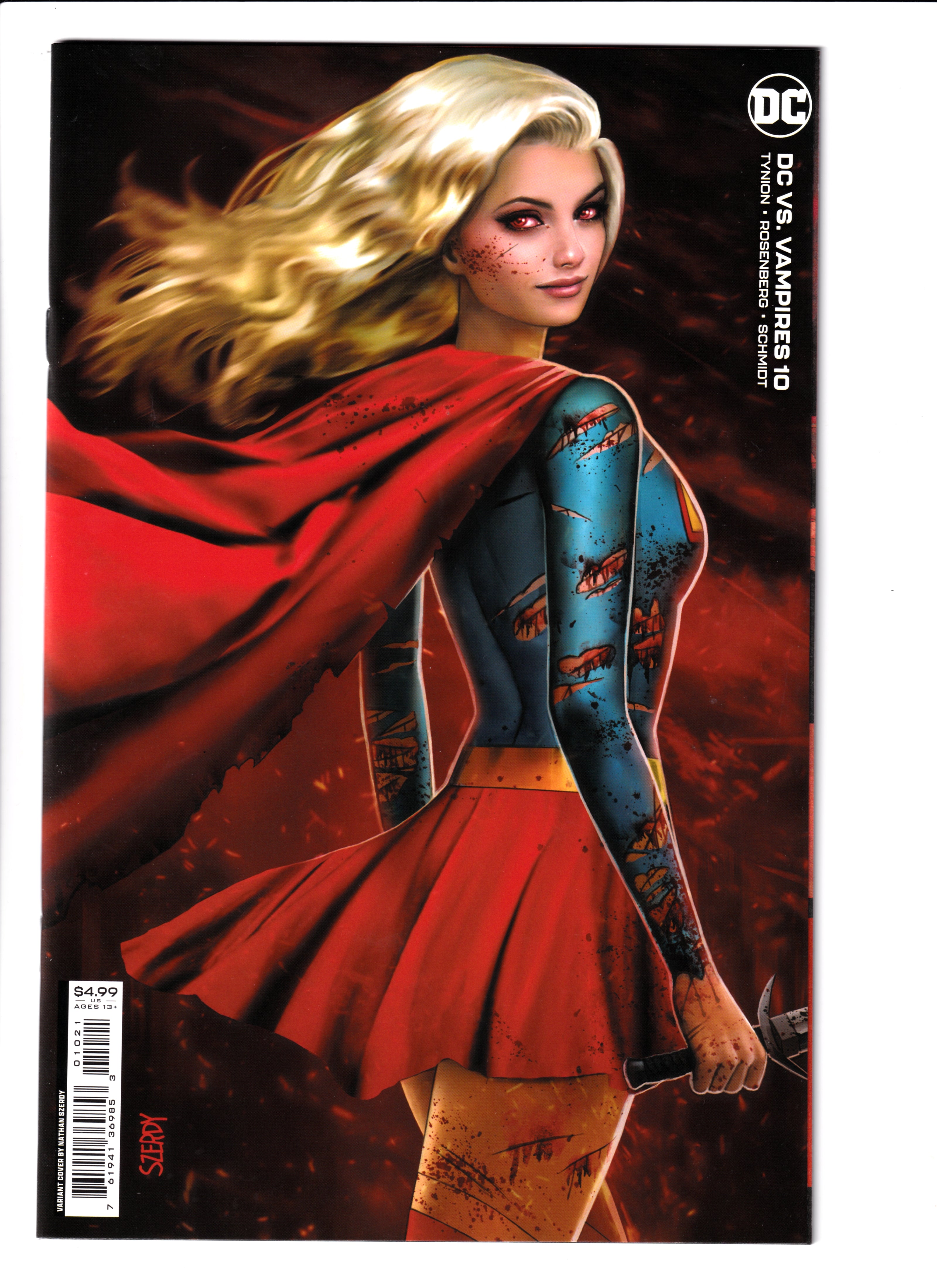 DC Vs. Vampires #10 Szerdy Var NM (9.8) (2022)