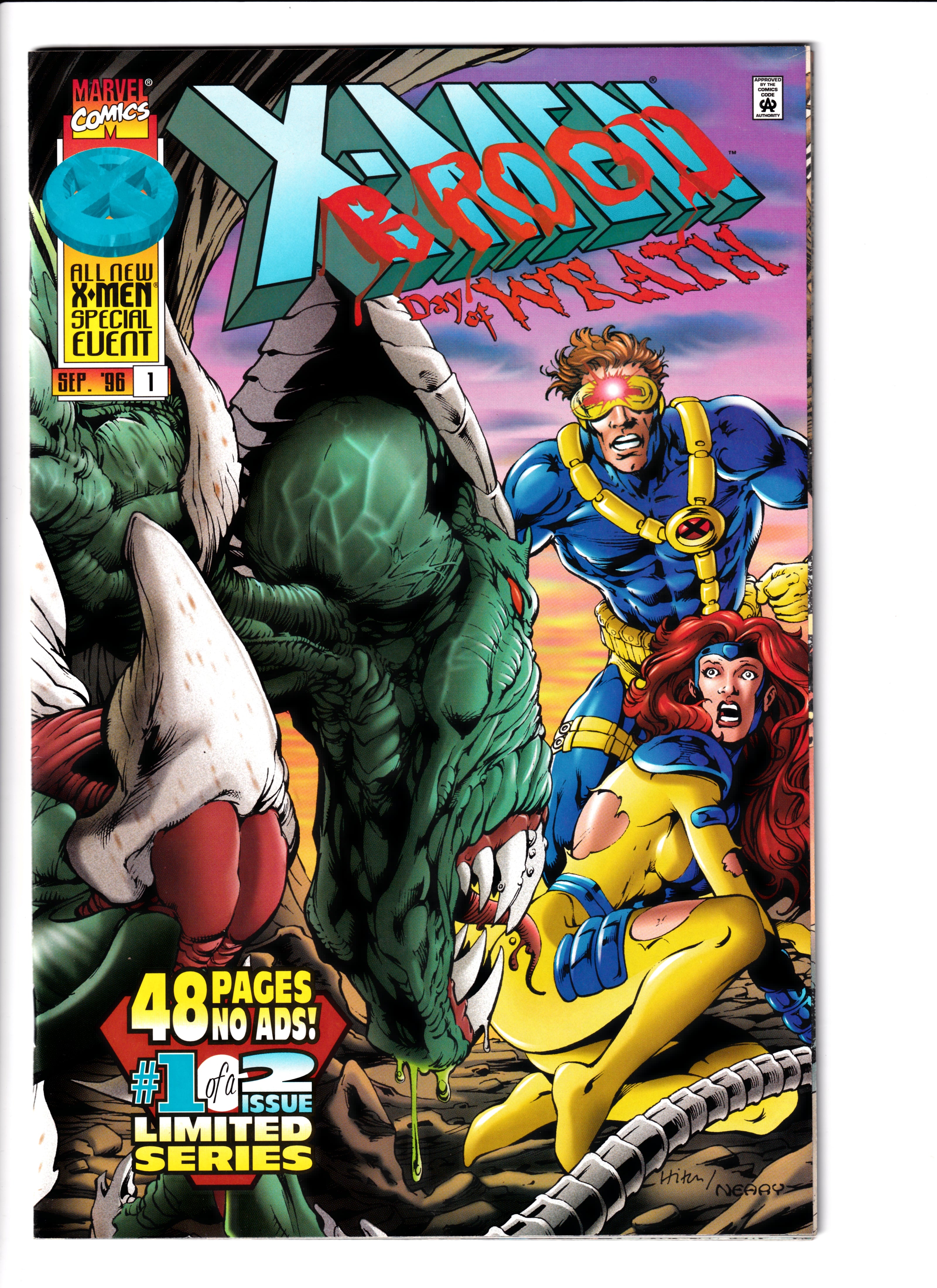 X-Men vs. The Brood #1 NM (9.2) (1996)