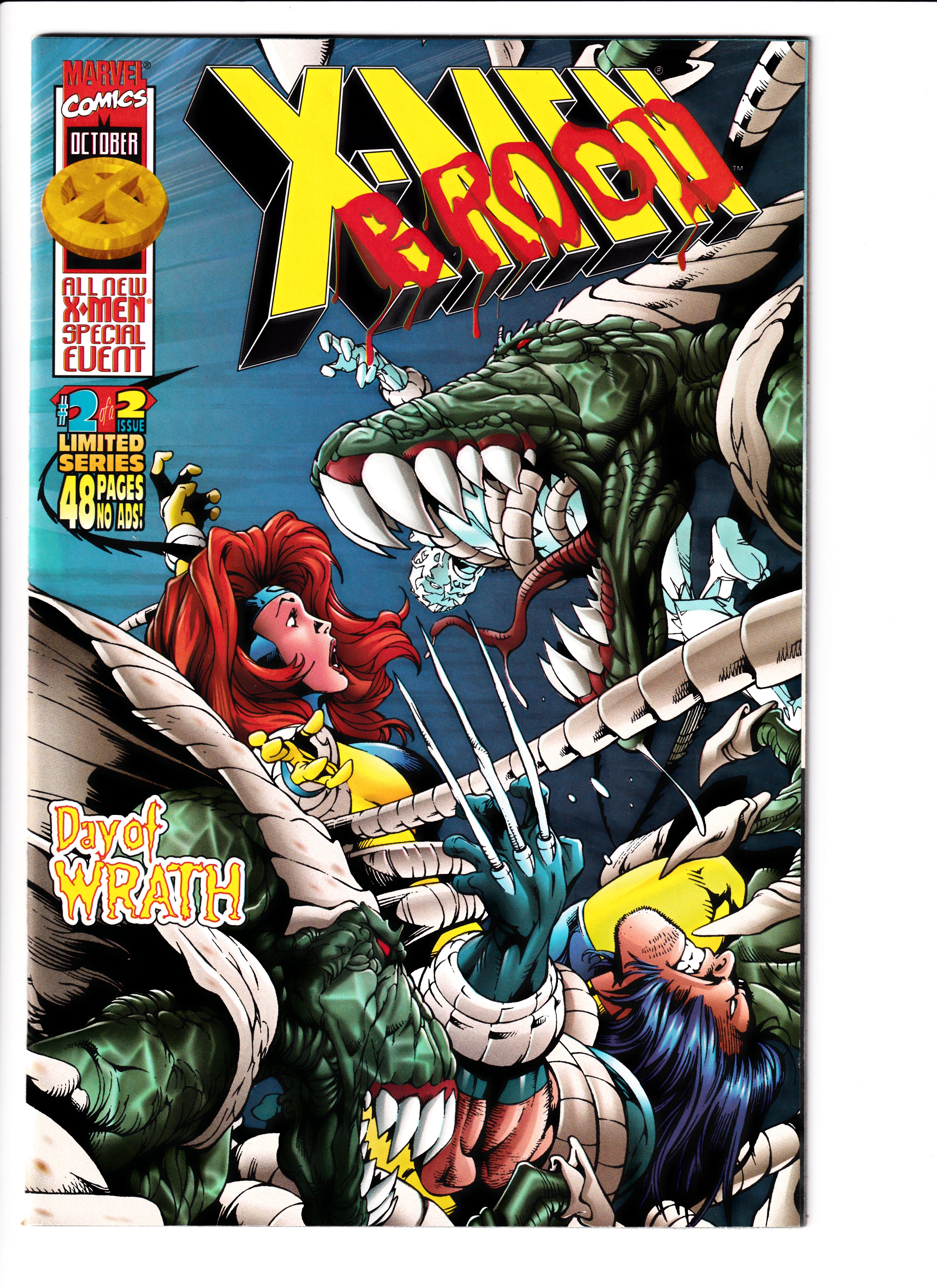 X-Men vs. The Brood #2 NM (9.2) (1996)