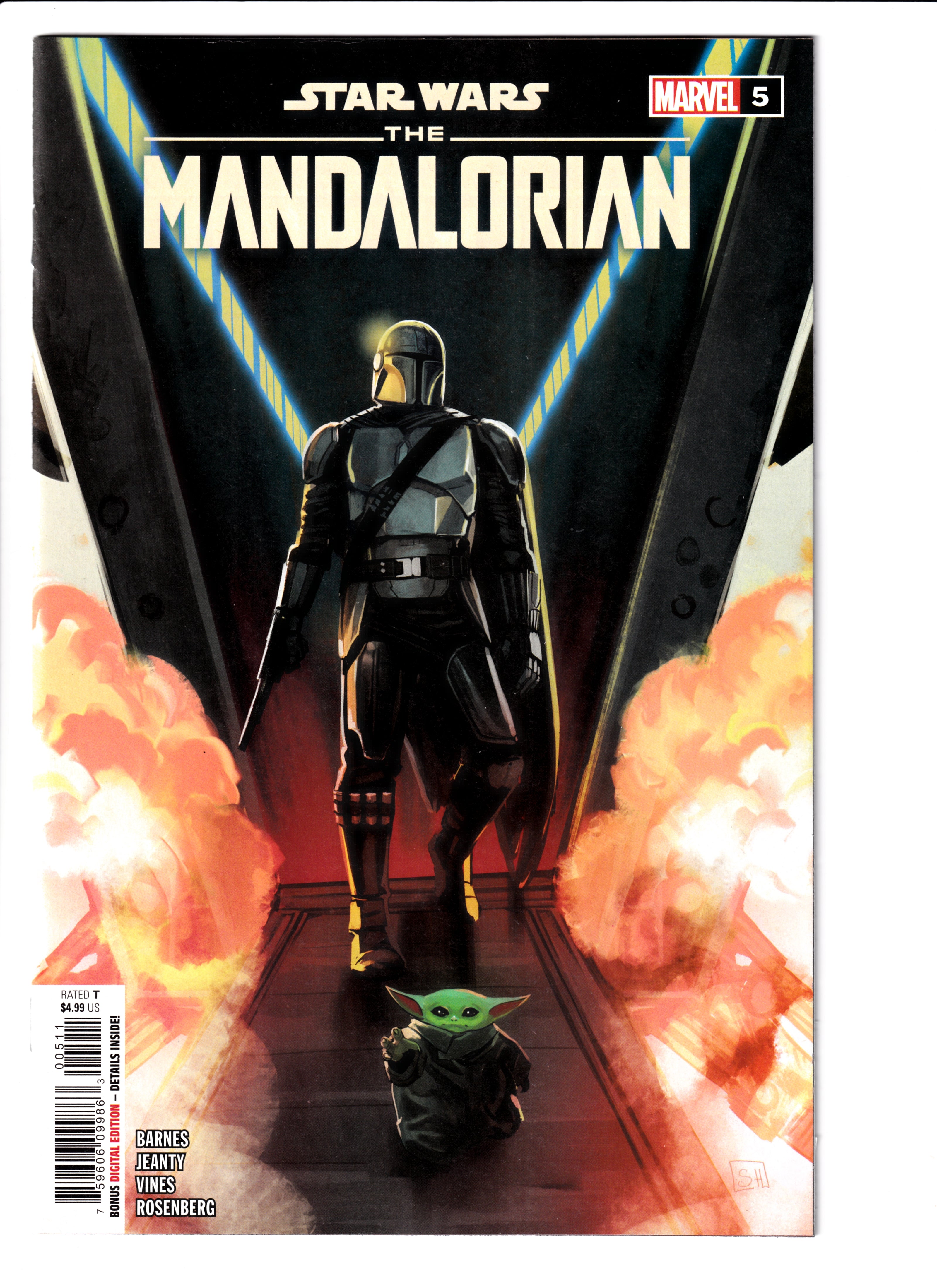 Star Wars: The Mandalorian #5 NM (9.8) (2022)