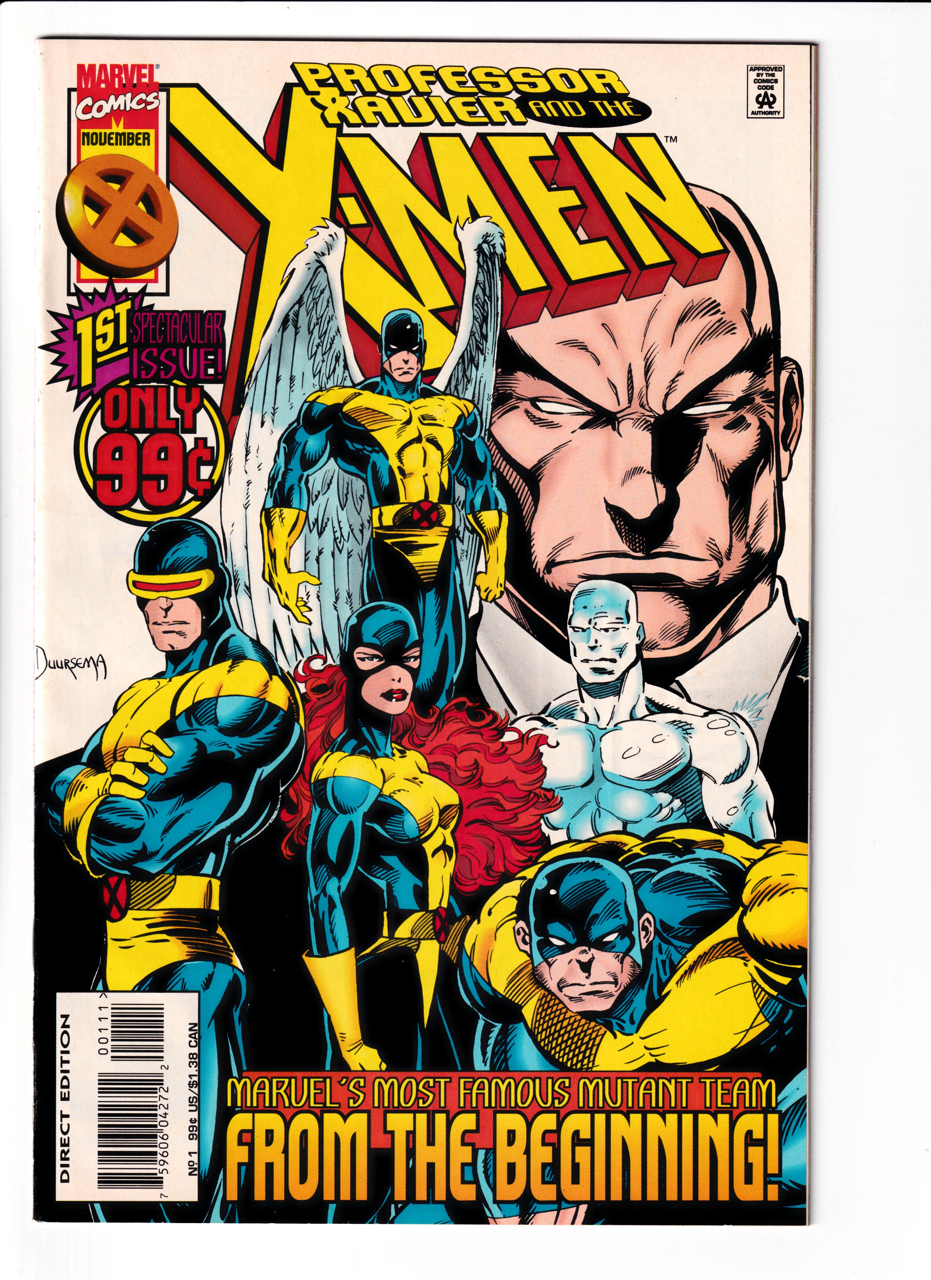 Professor Xavier and the X-Men #1 NM (9.0) (1996)