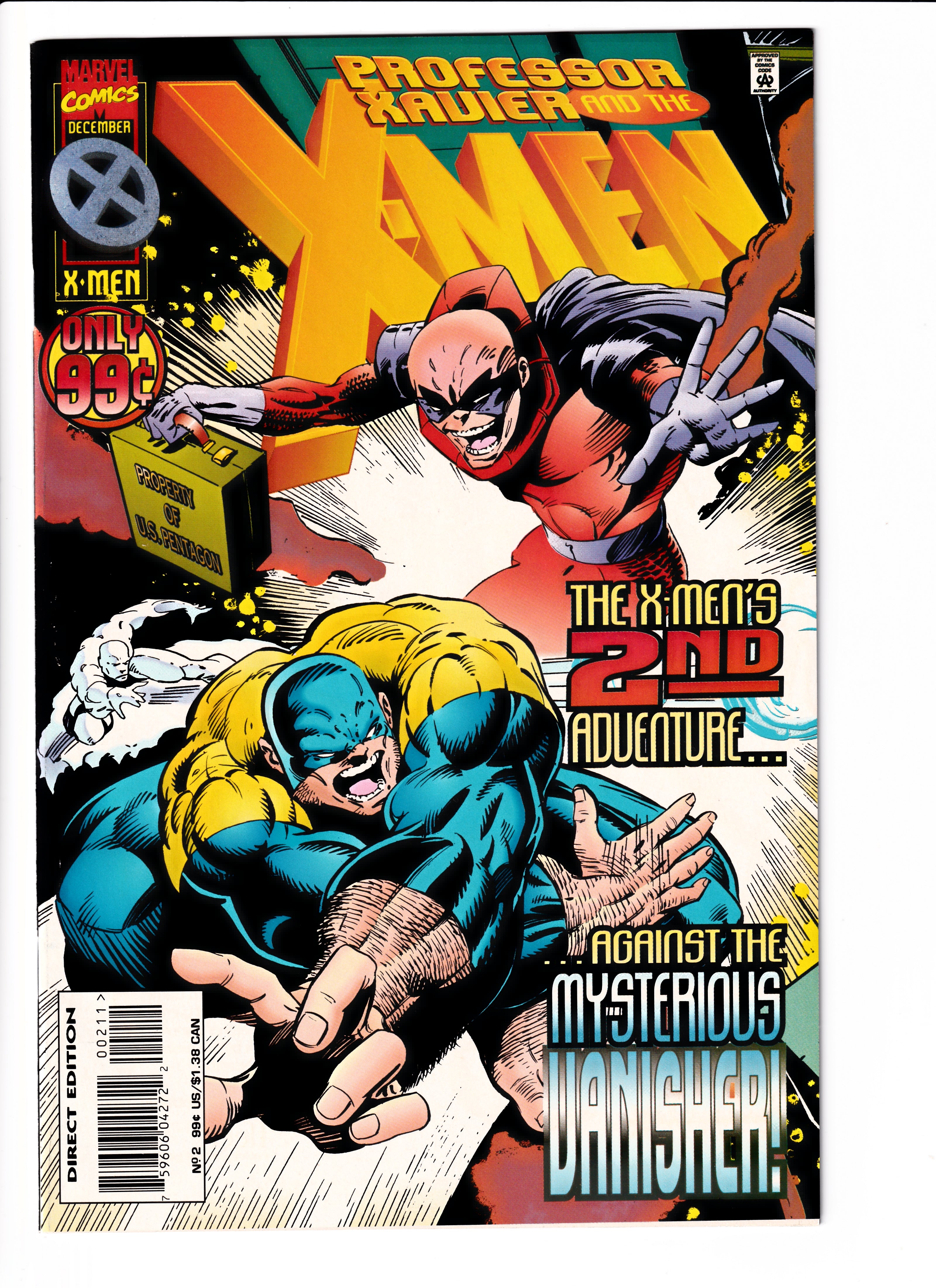 Professor Xavier and the X-Men #2 NM (9.0) (1996)