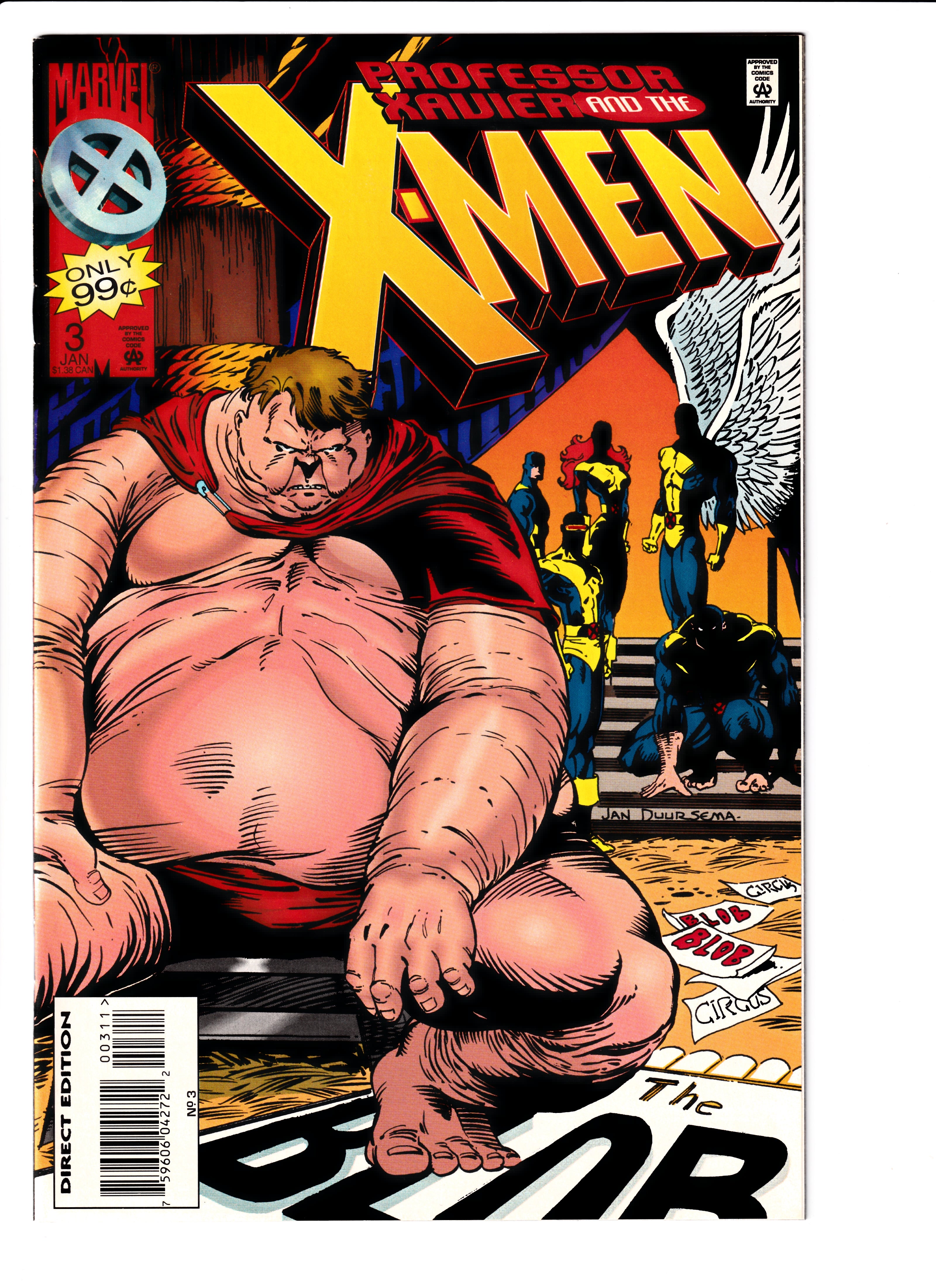 Professor Xavier and the X-Men #3 NM (9.0) (1996)