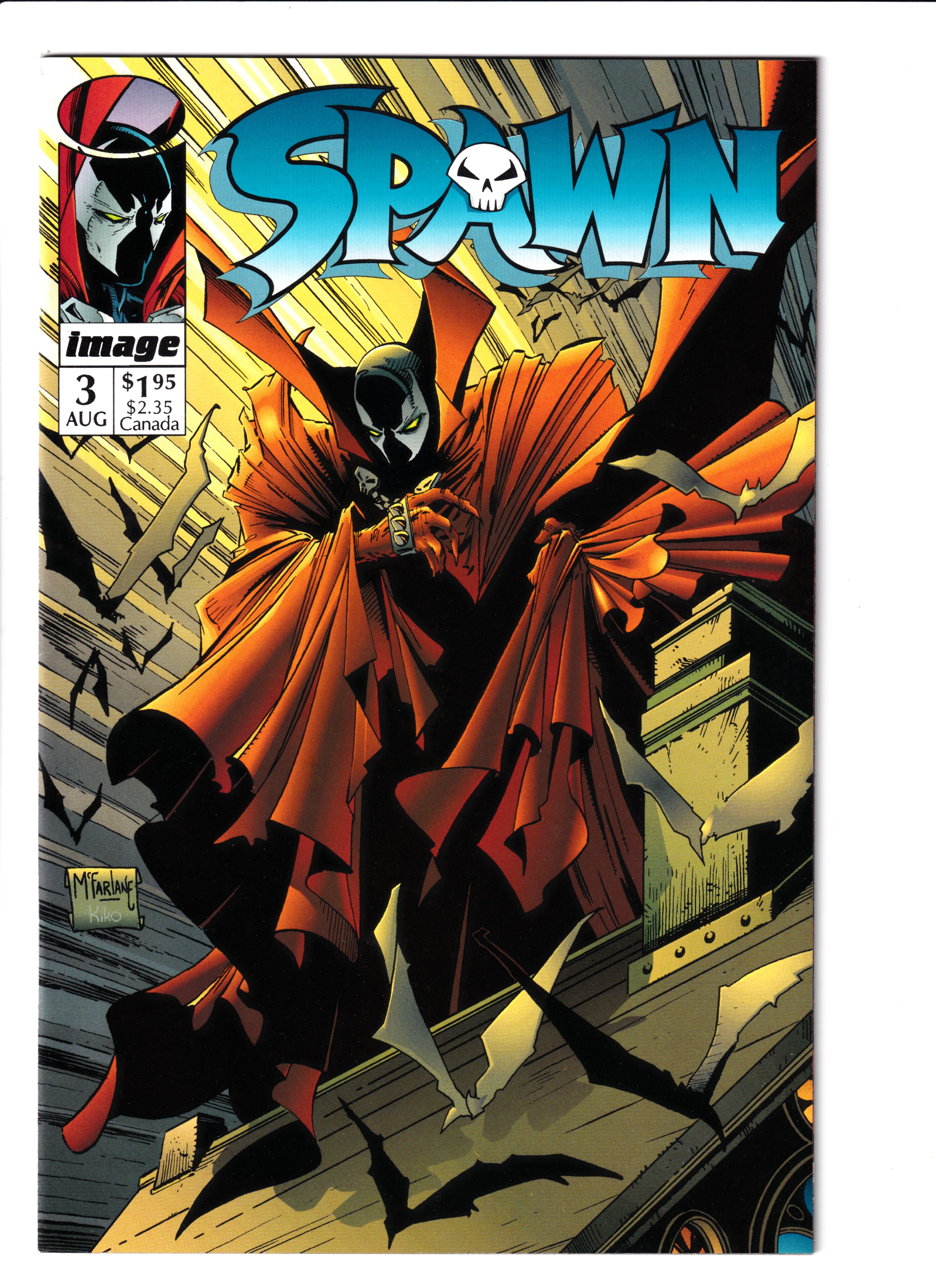 Spawn #3 NM (9.2) (1992)