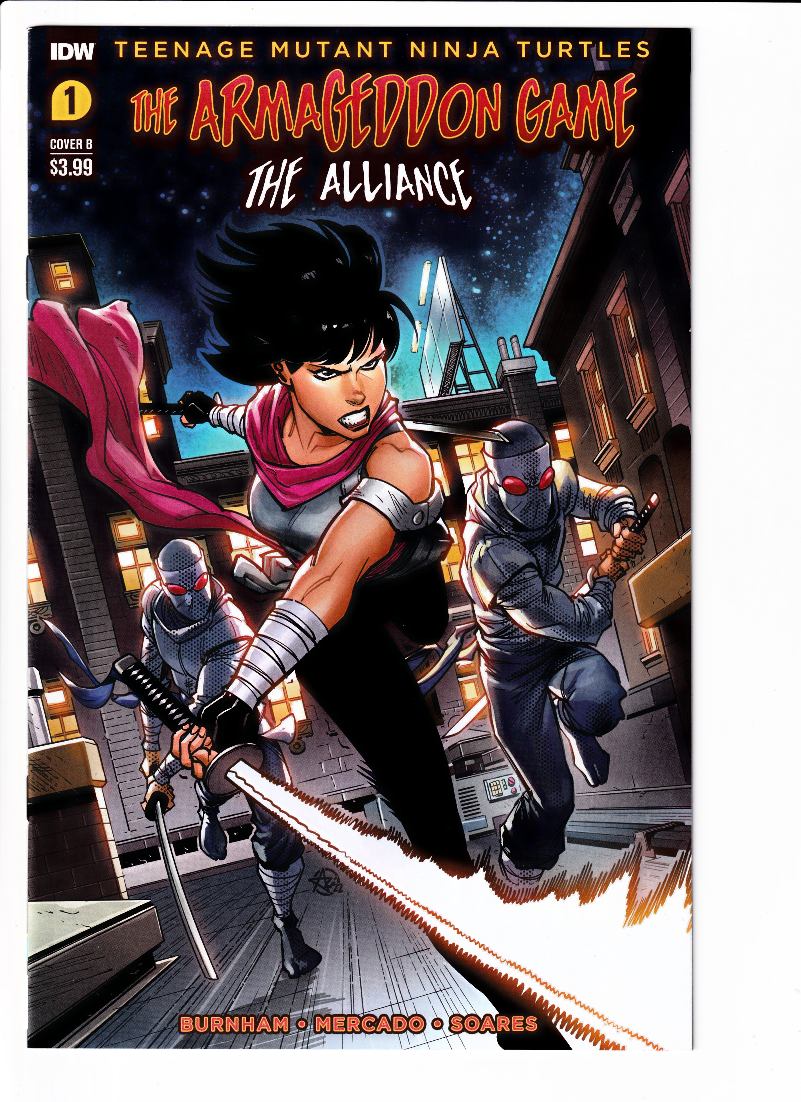 TMNT Armageddon Game: The Alliance #1 CVR B NM (9.8) (2022)